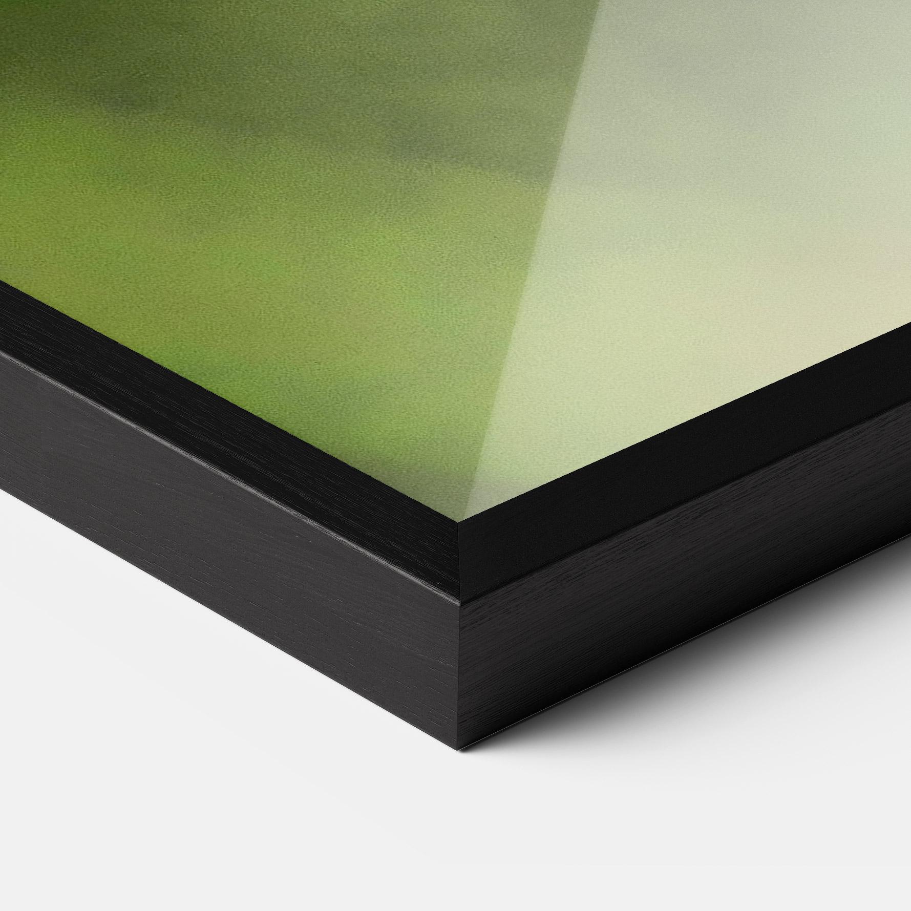 Poster Înrămat Yellow White Butterfly mockup 3