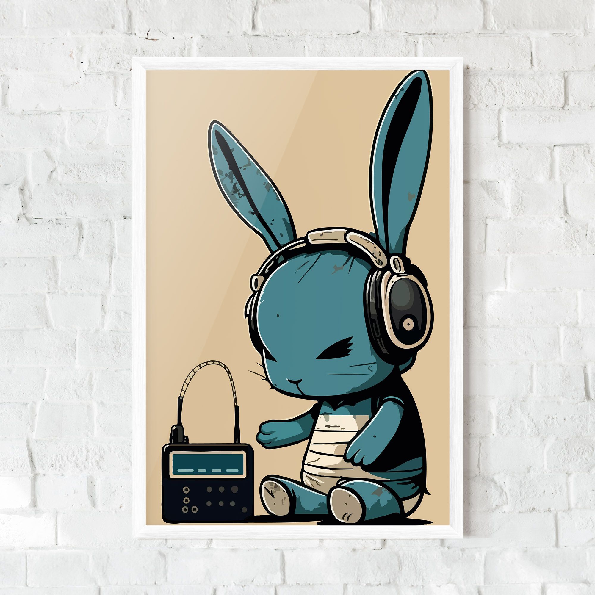 Blue Baby Bunny mockup 0