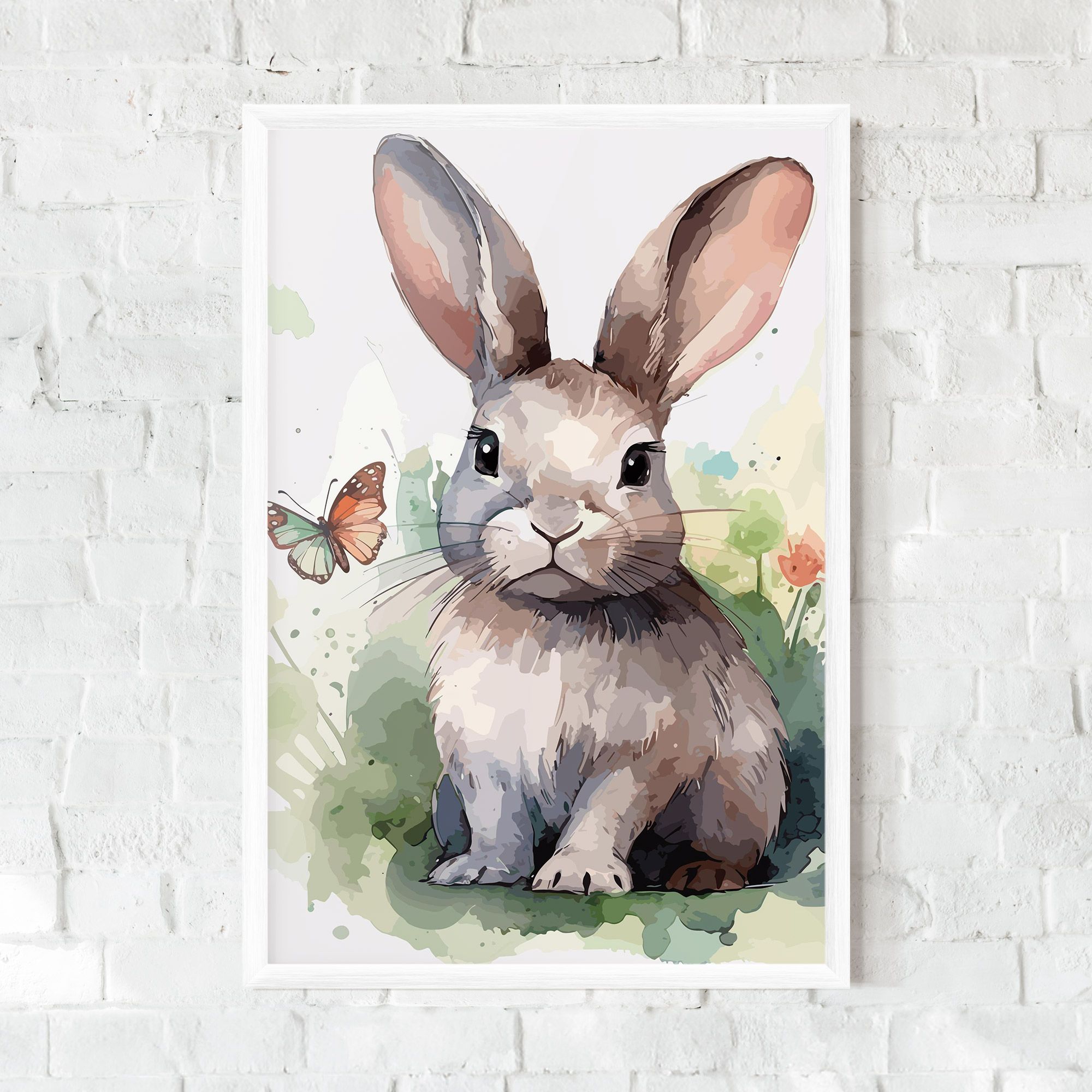 Pretty Bunny Art mockup 0