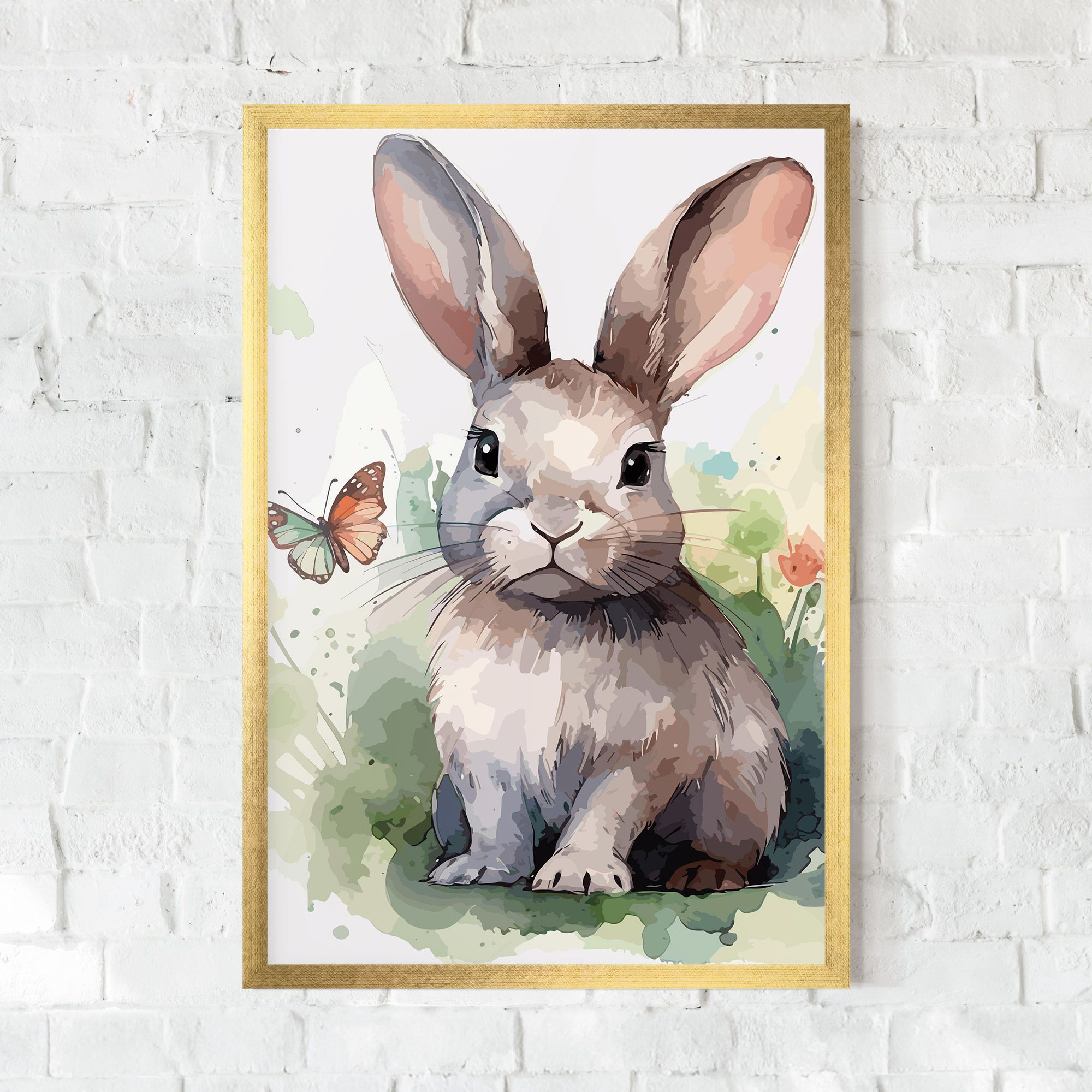 Pretty Bunny Art mockup 0