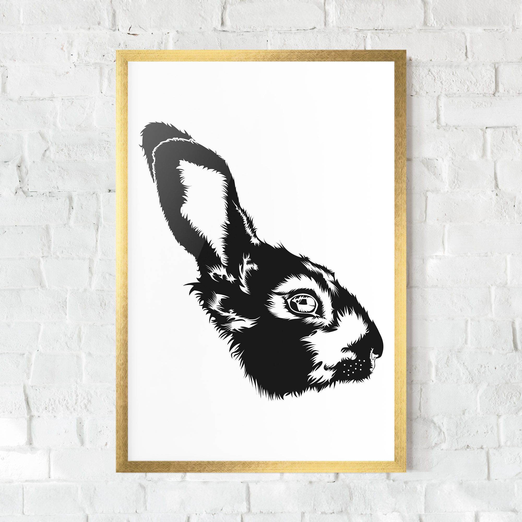 Rabbit Head mockup 0