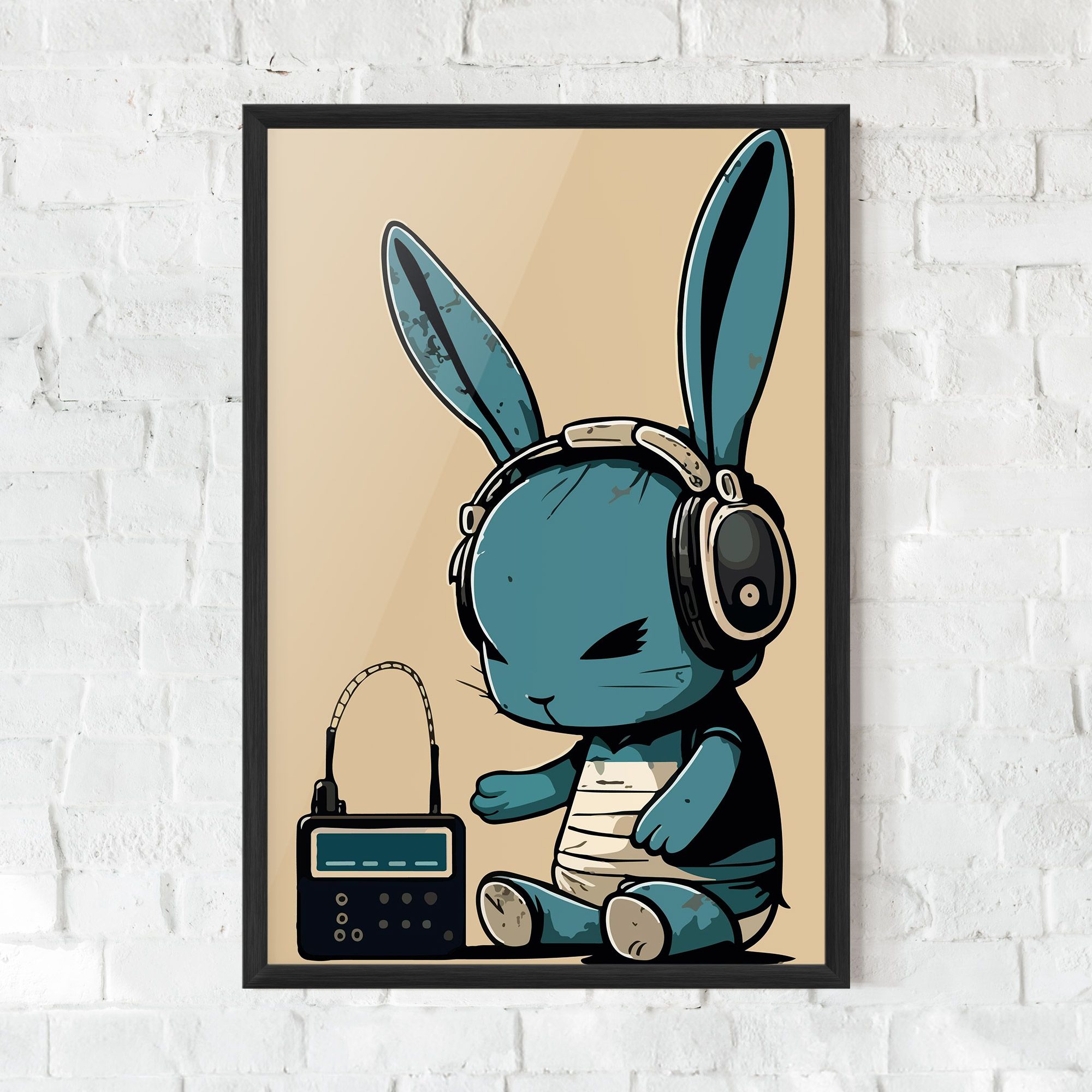 Blue Baby Bunny mockup 0