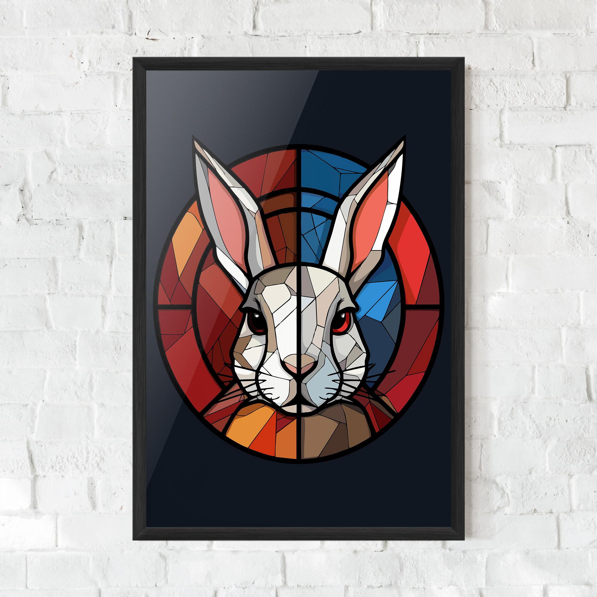 Poster Înrămat Bunny mockup 0