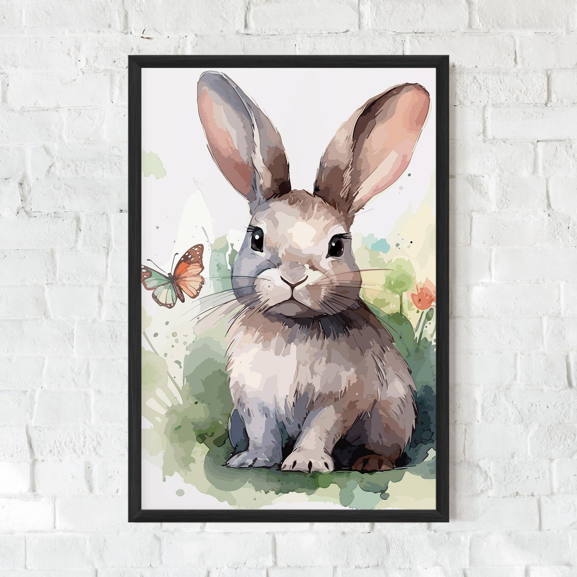 Pretty Bunny Art mockup 0