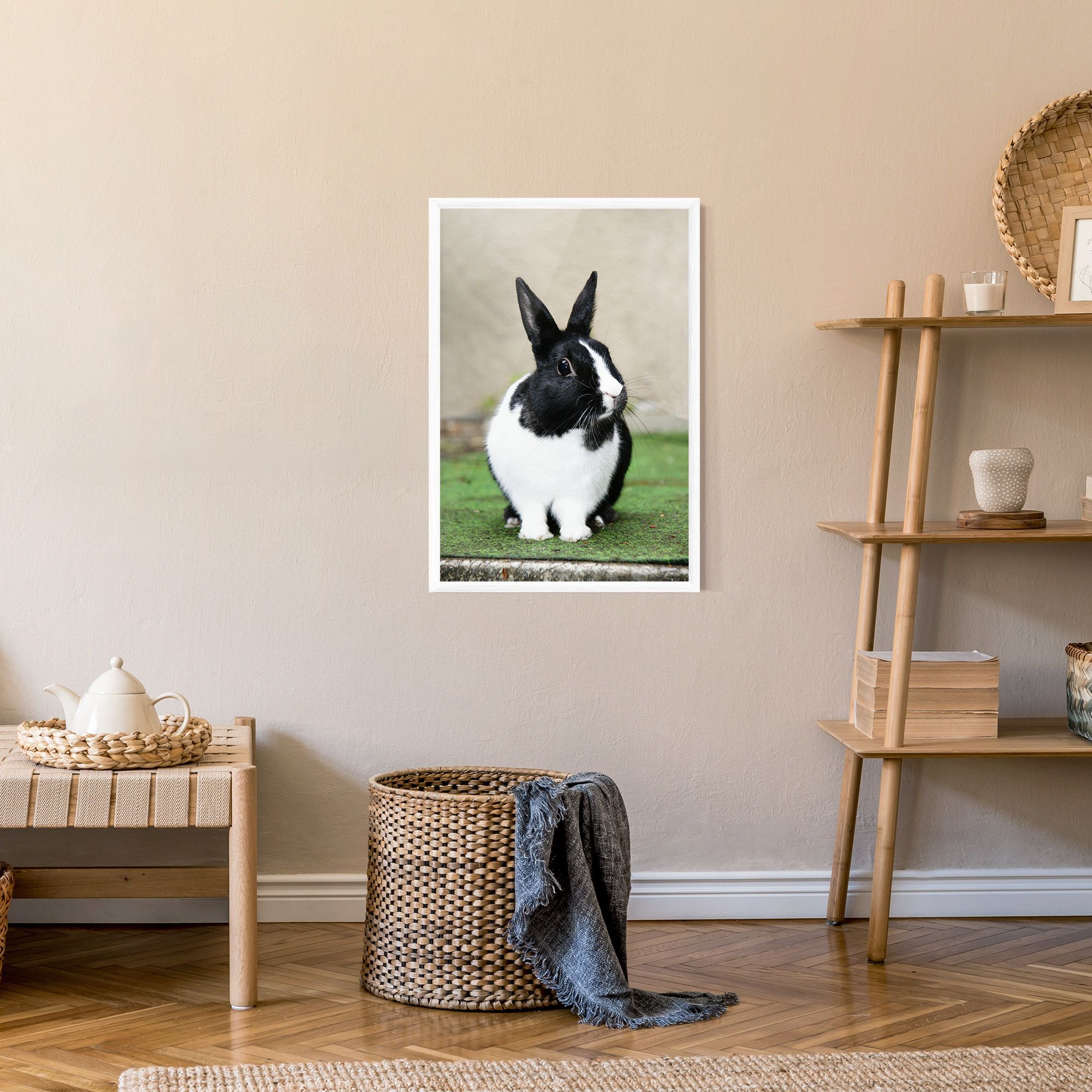 Black Ear Rabbit mockup 9