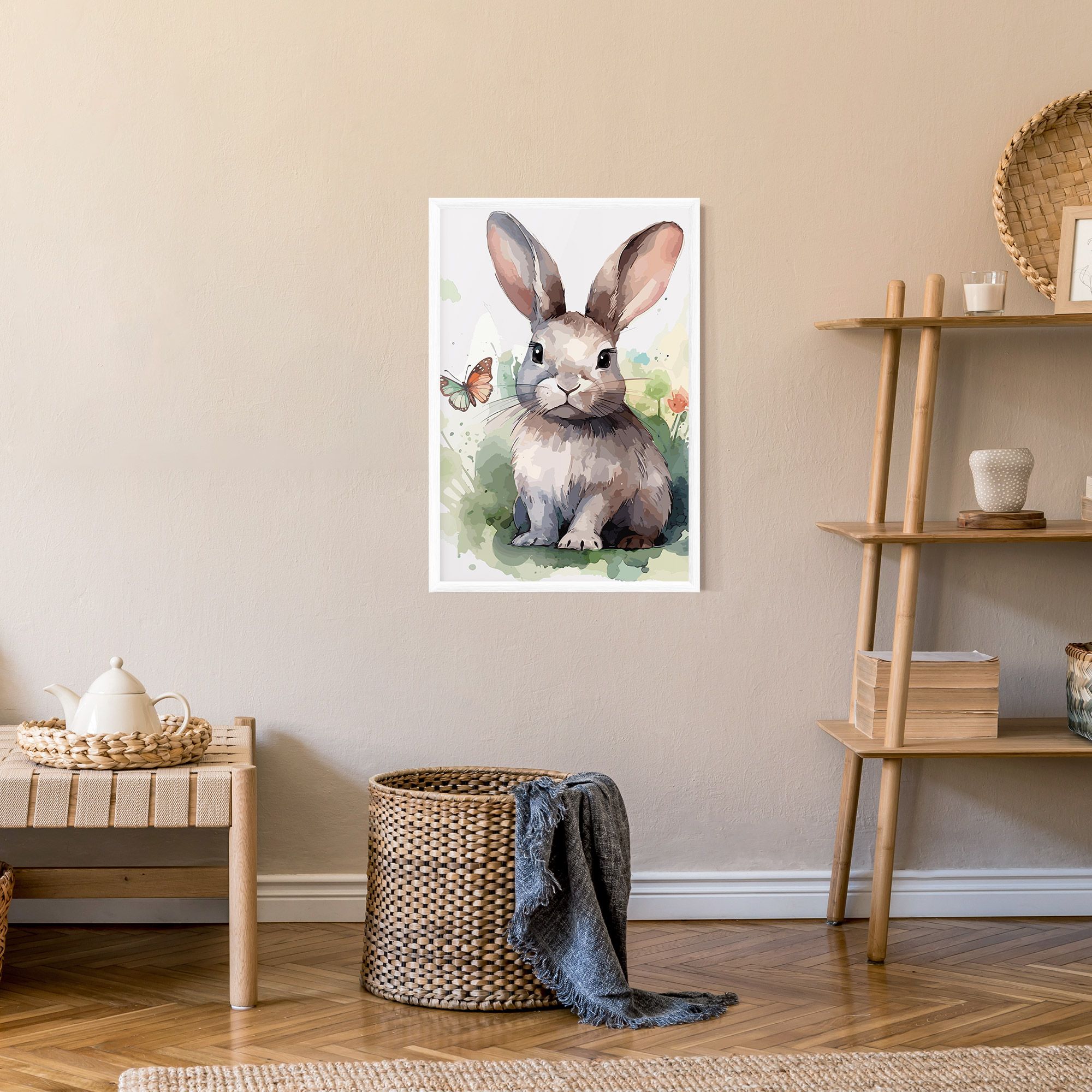 Pretty Bunny Art mockup 9