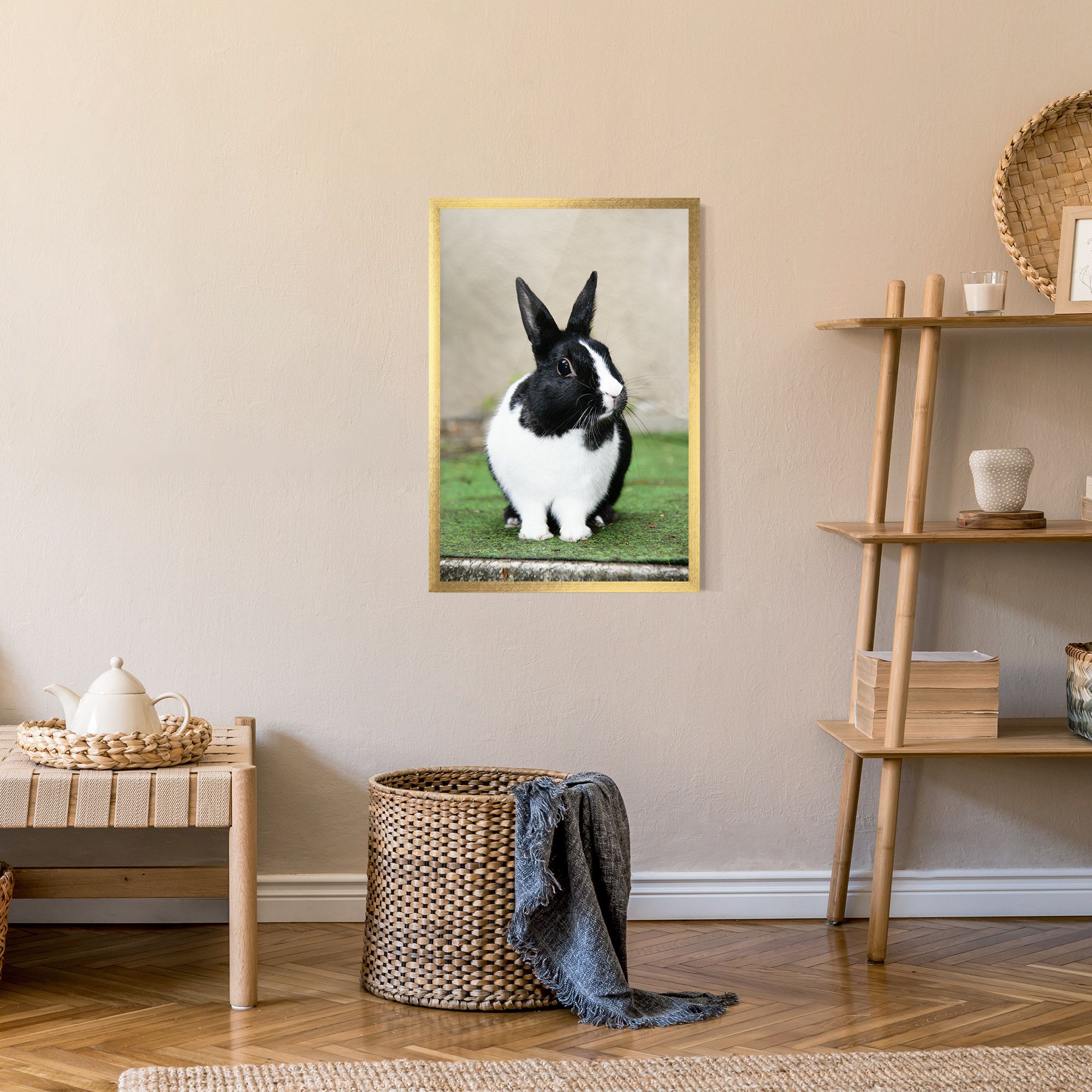 Black Ear Rabbit mockup 9