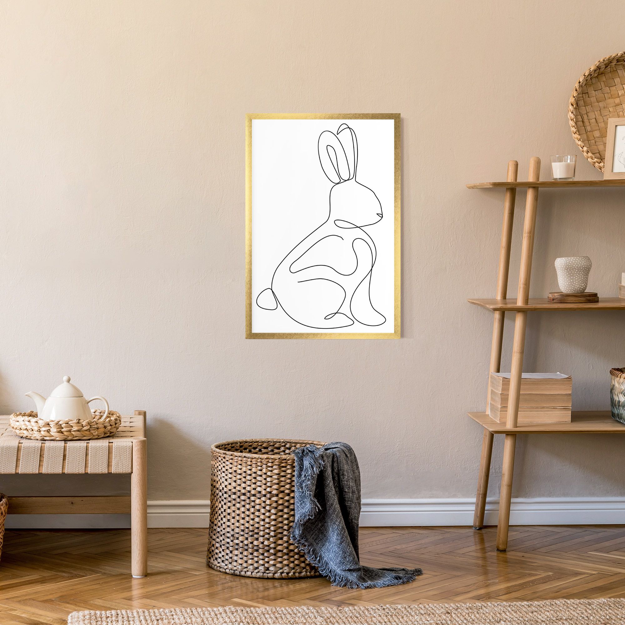 Cute Rabbit mockup 9