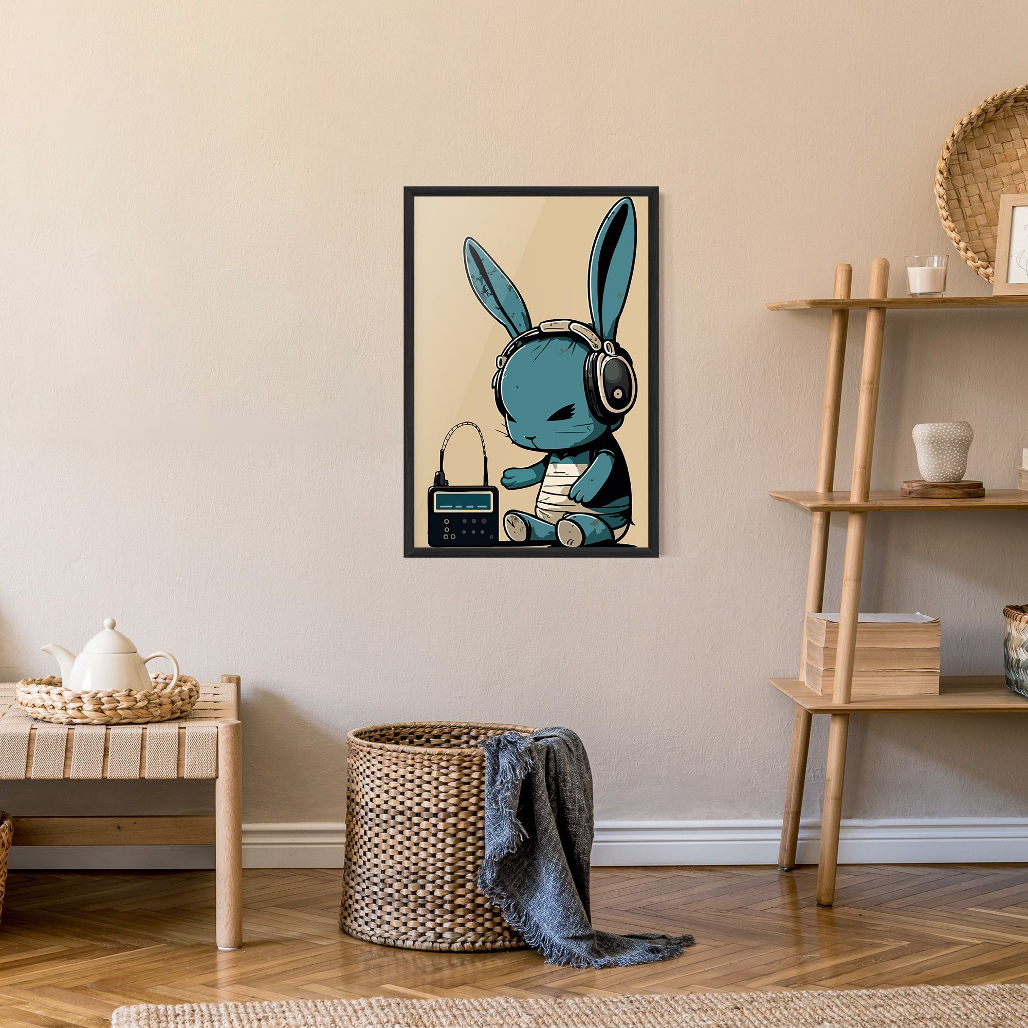 Blue Baby Bunny mockup 9