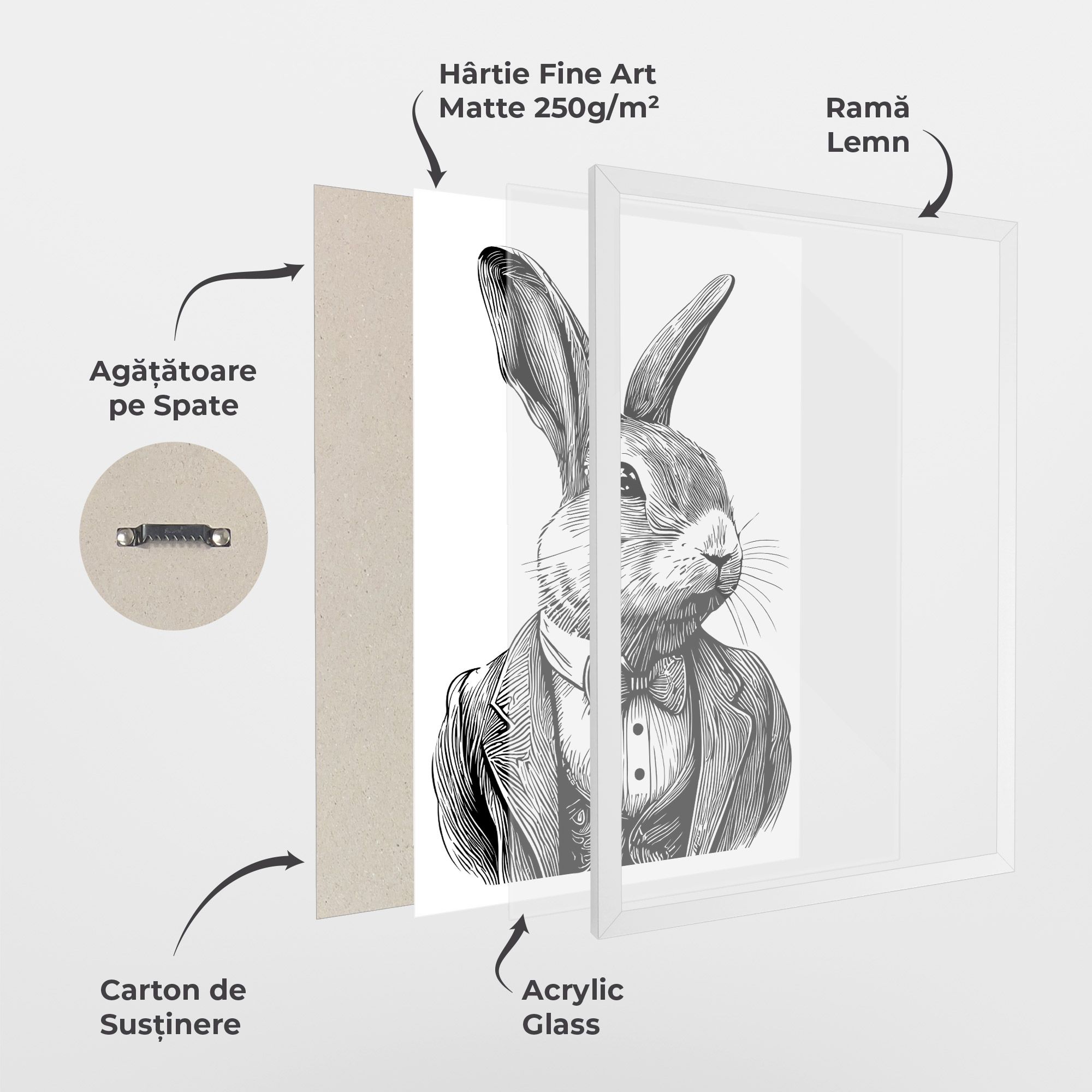 Bunny In Suit mockup 1