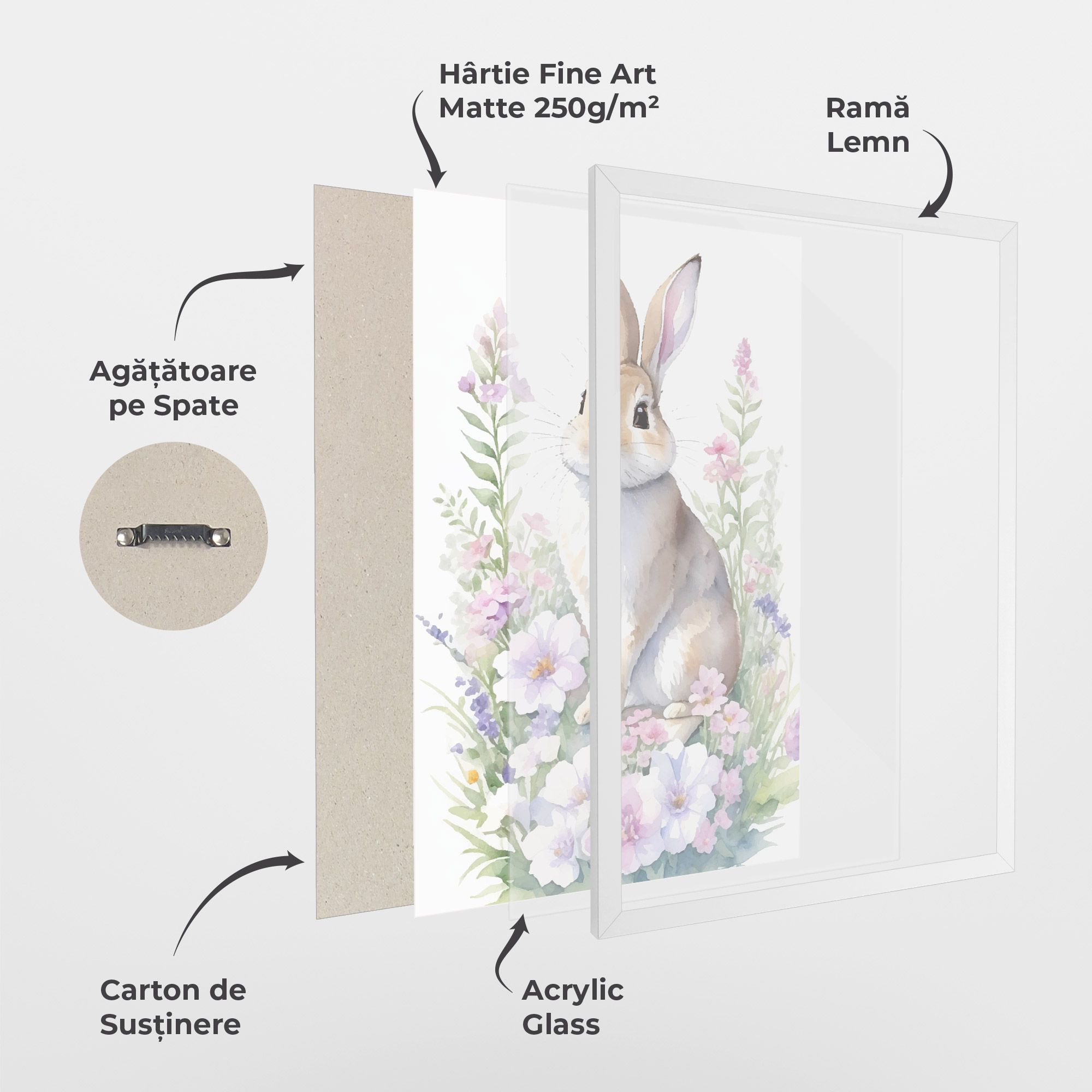 Pretty Cute Bunny mockup 1
