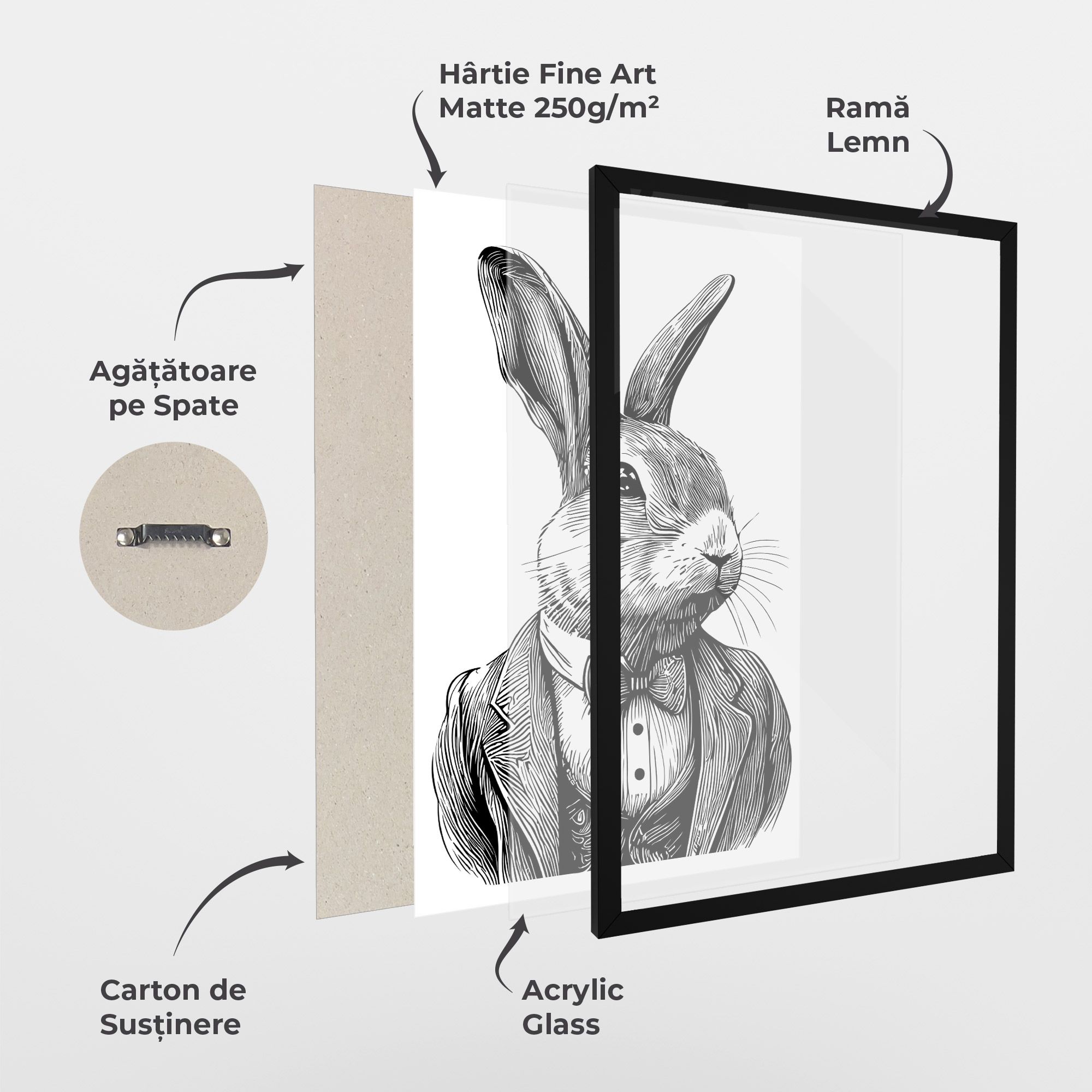 Bunny In Suit mockup 1