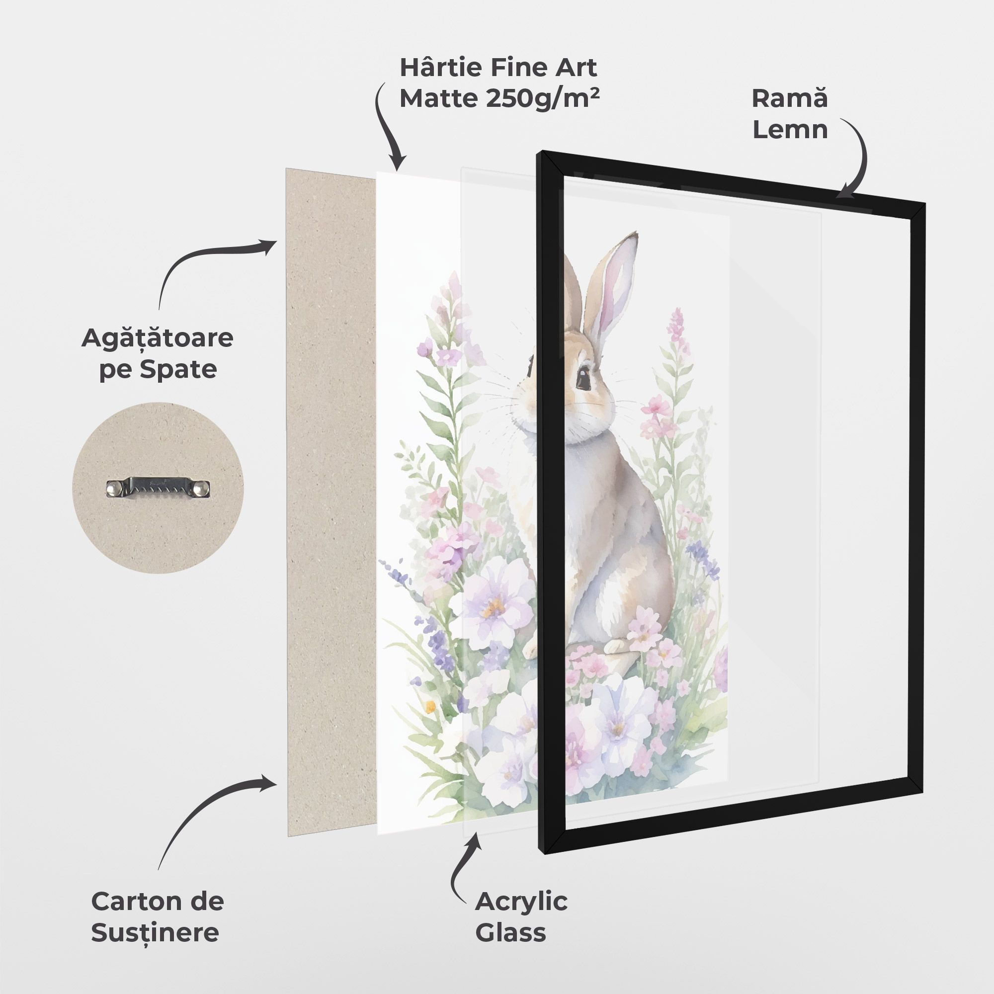 Pretty Cute Bunny mockup 1