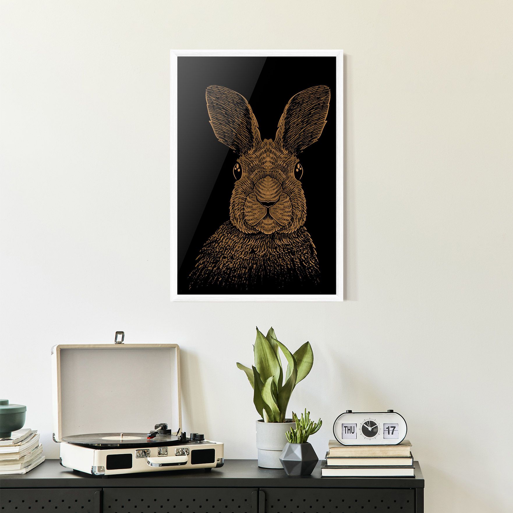 Brown Bunny mockup 2
