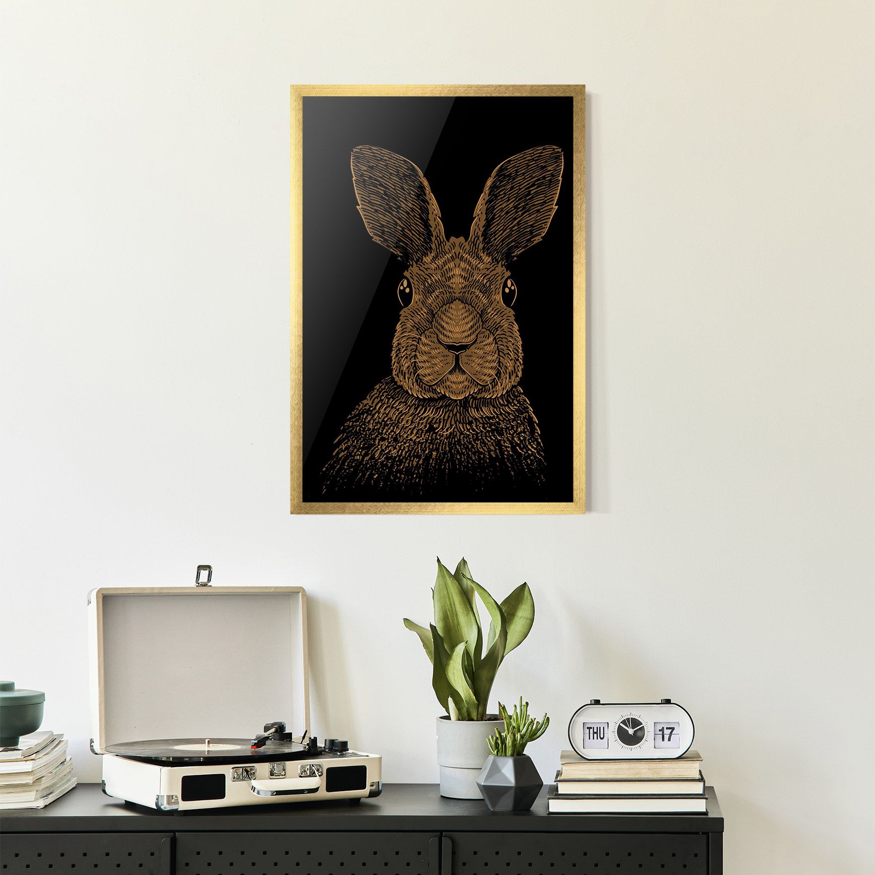 Brown Bunny mockup 2