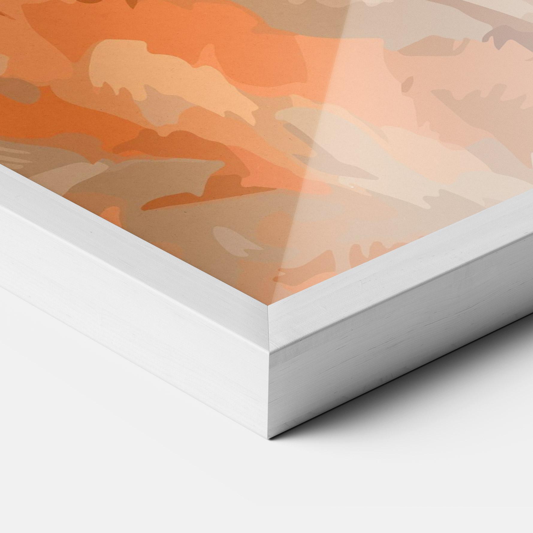 Poster Înrămat Anime Rabbit mockup 3