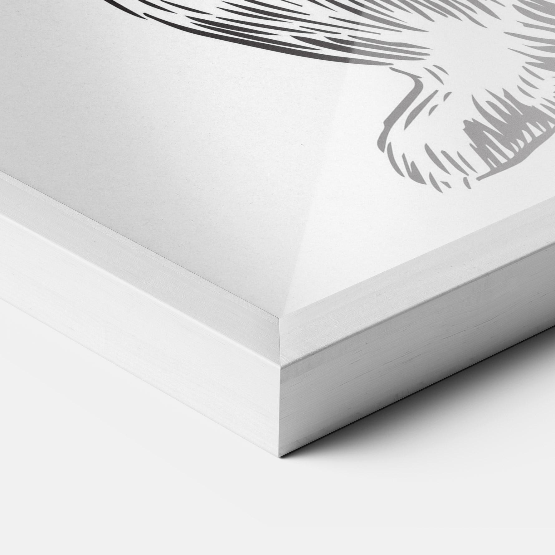 Poster Înrămat Cute Bunny mockup 3