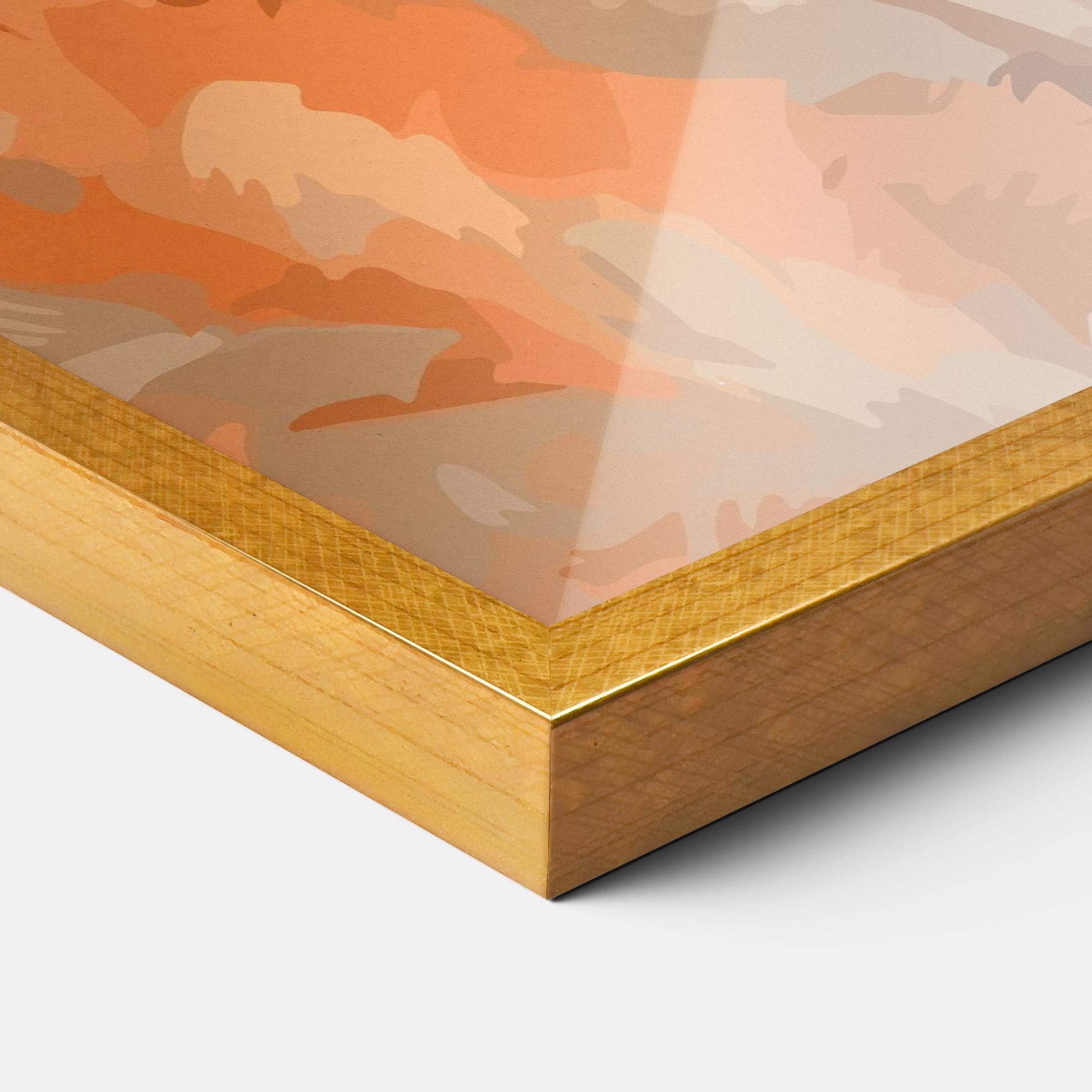 Poster Înrămat Anime Rabbit mockup 3