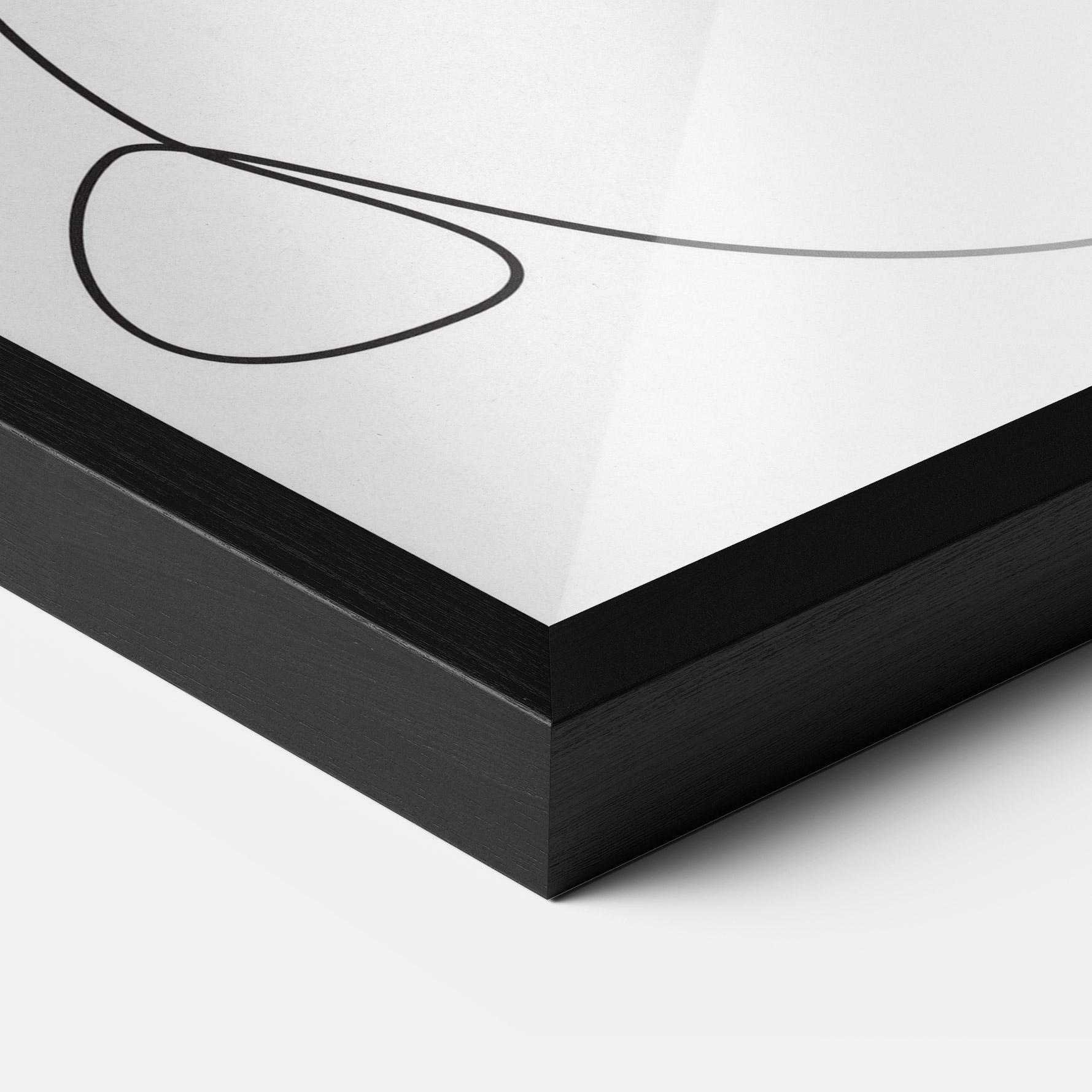 Poster Înrămat Cute Rabbit mockup 3