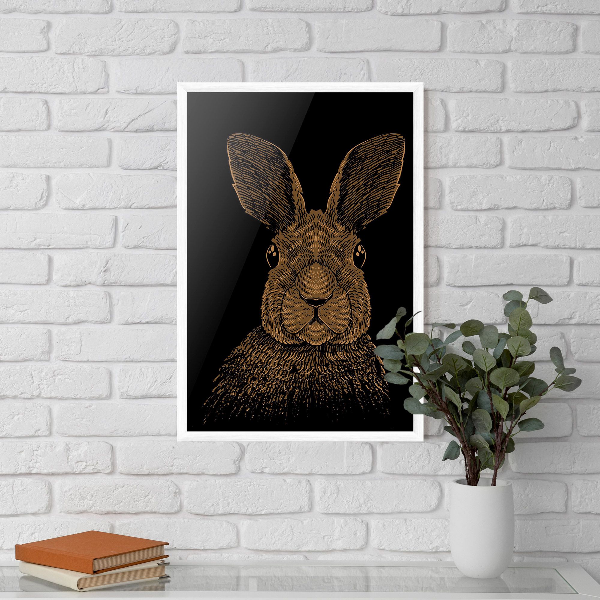 Brown Bunny mockup 5