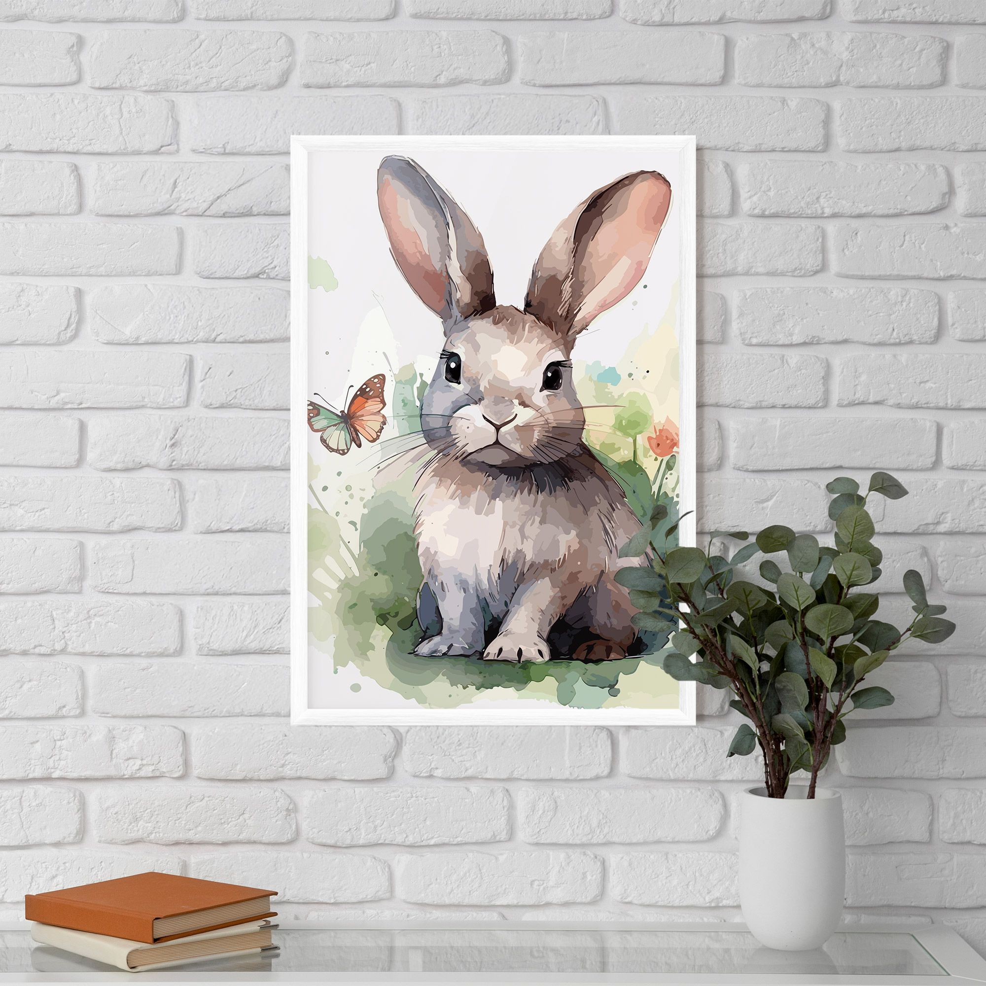 Pretty Bunny Art mockup 5