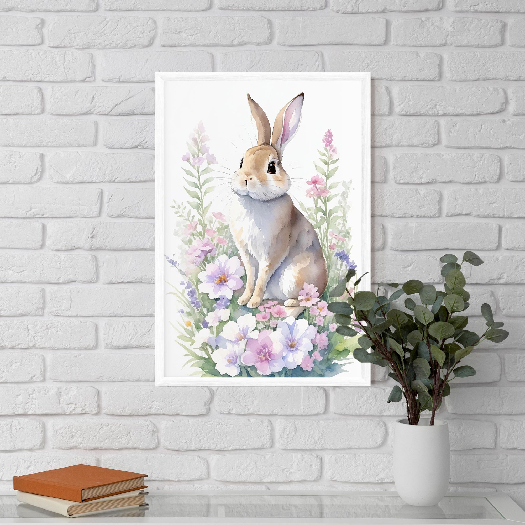 Pretty Cute Bunny mockup 5