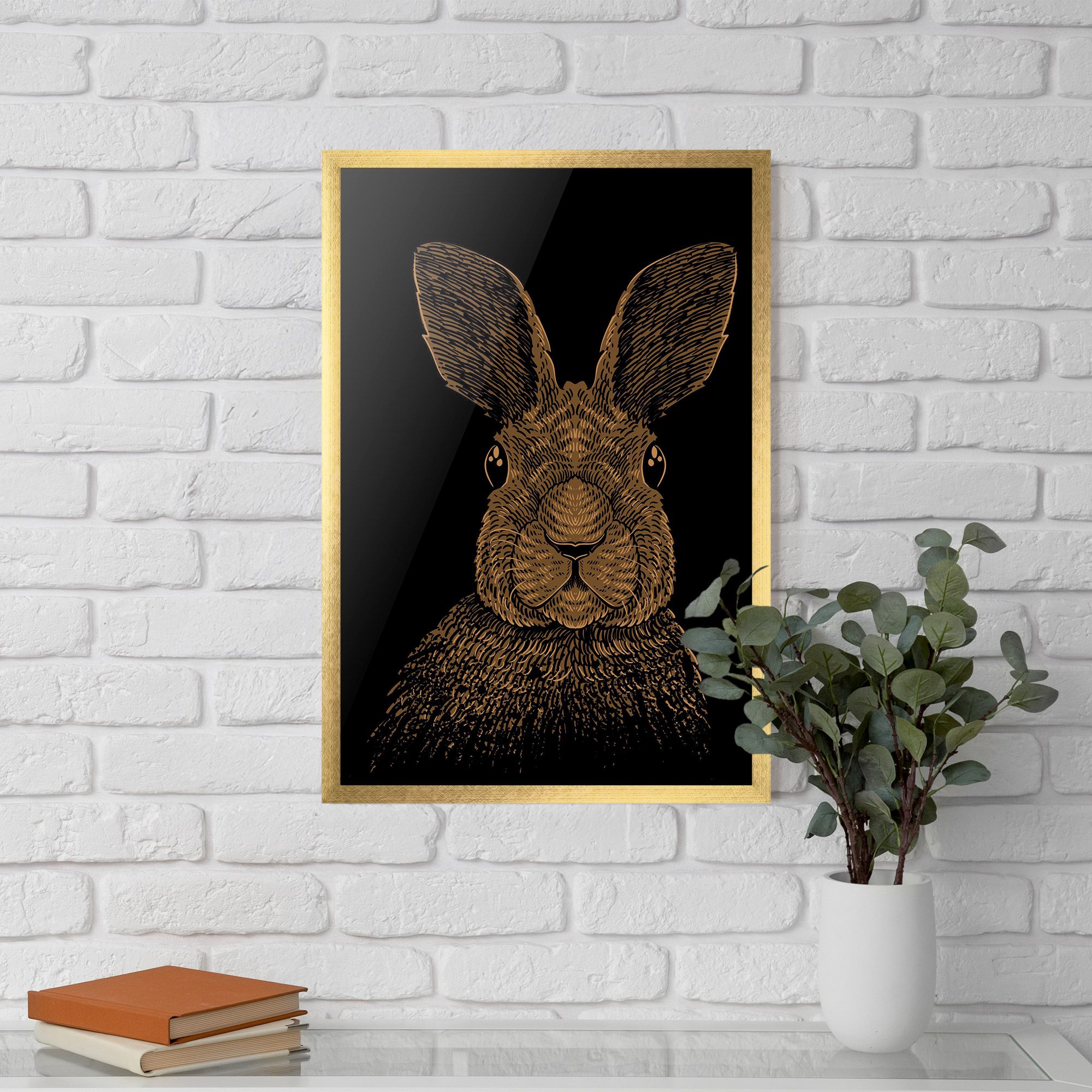 Brown Bunny mockup 5