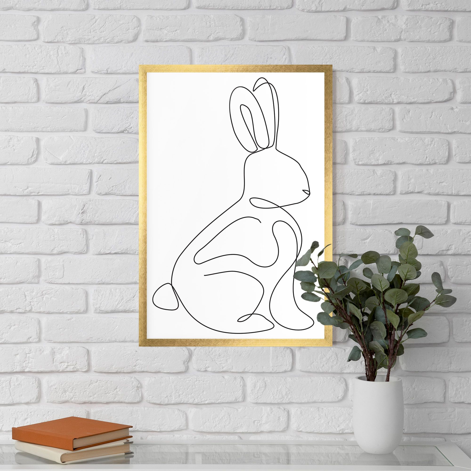Cute Rabbit mockup 5