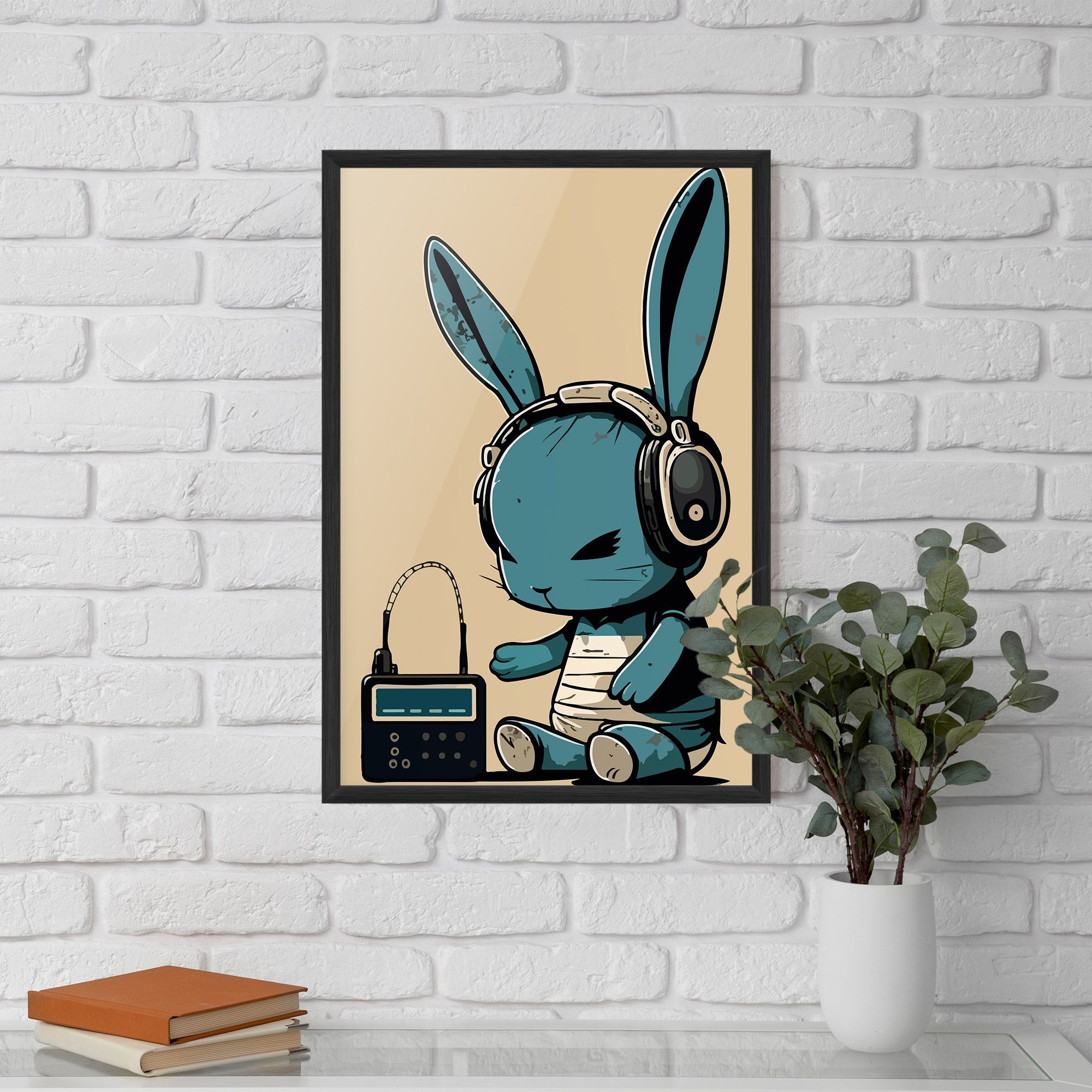Blue Baby Bunny mockup 5