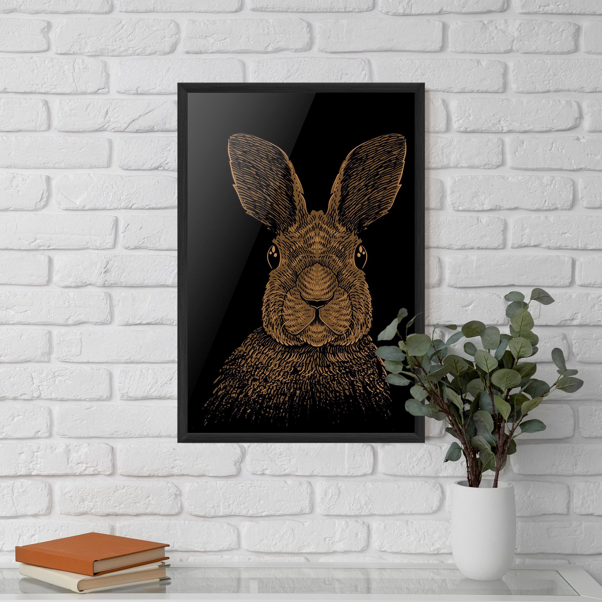Brown Bunny mockup 5