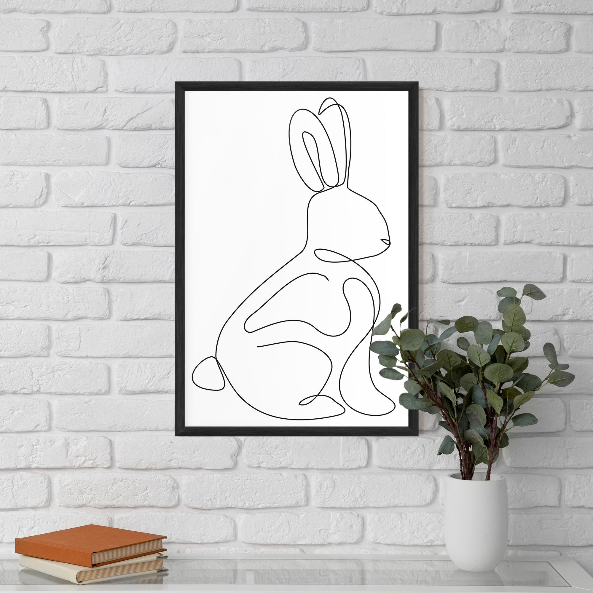 Cute Rabbit mockup 5