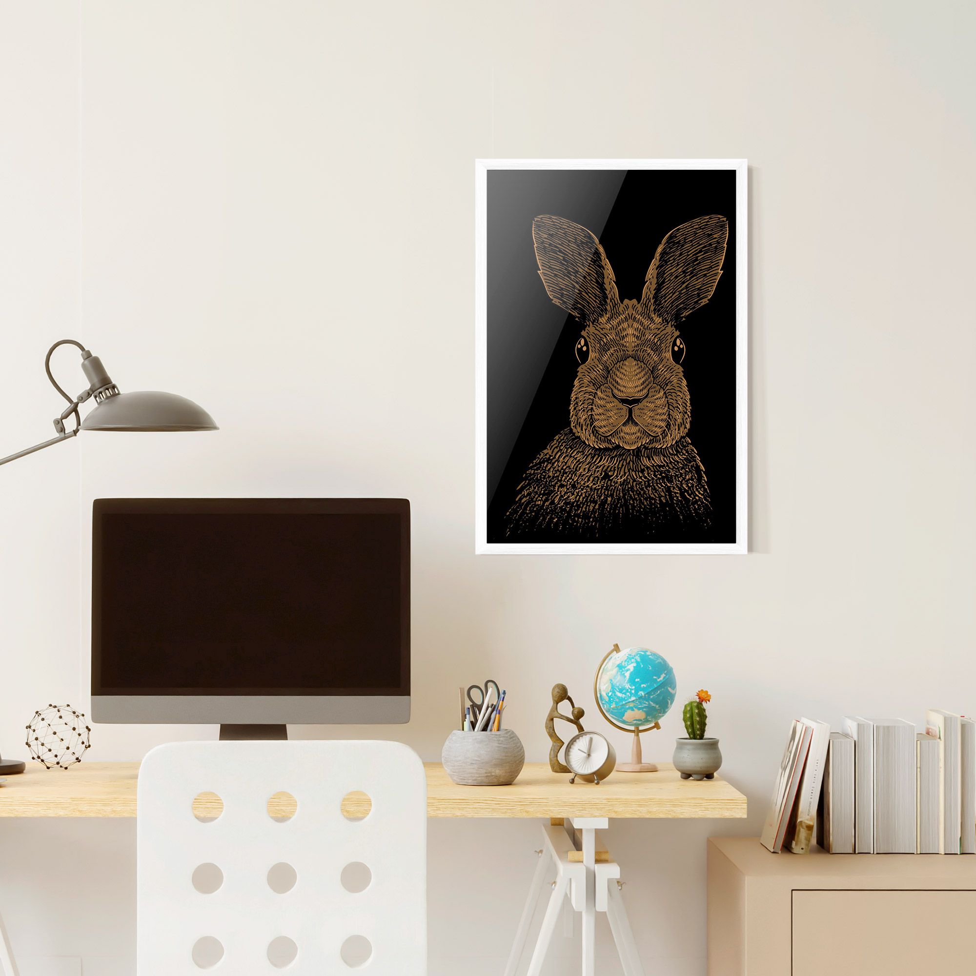 Brown Bunny mockup 6