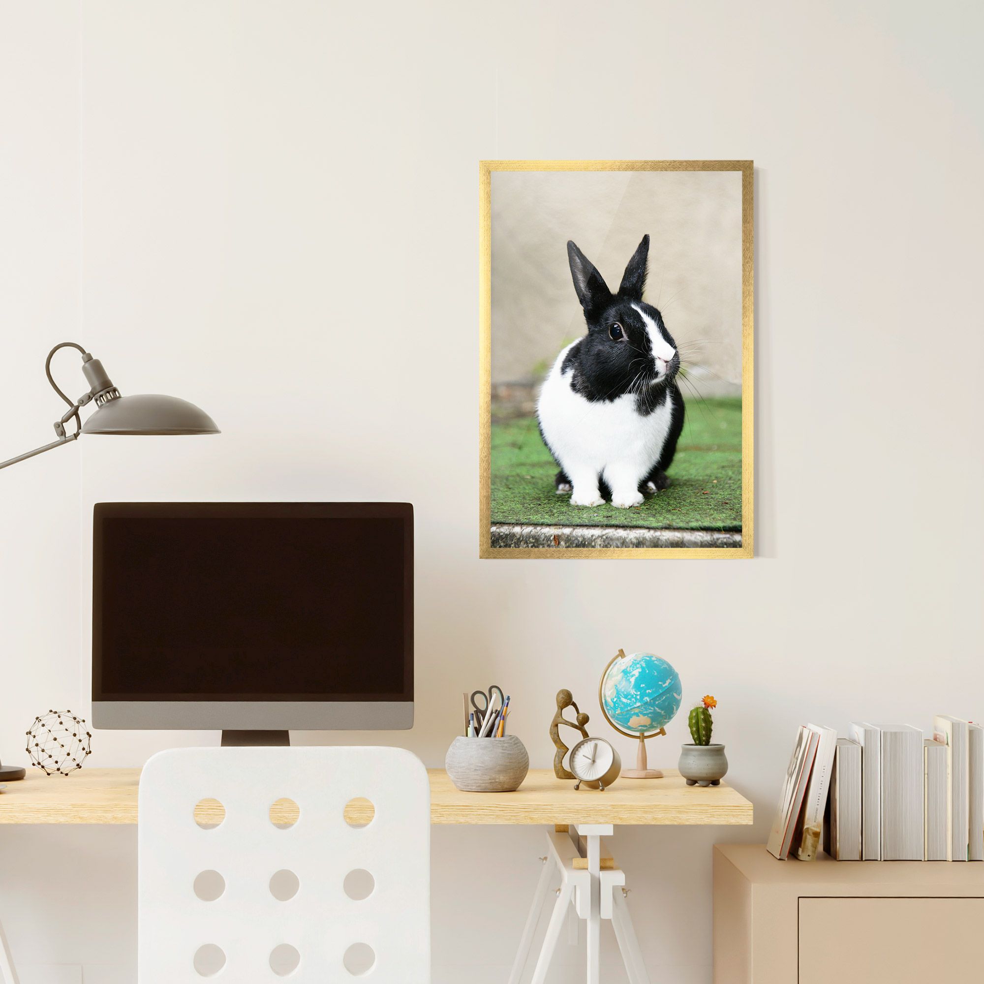 Black Ear Rabbit mockup 6