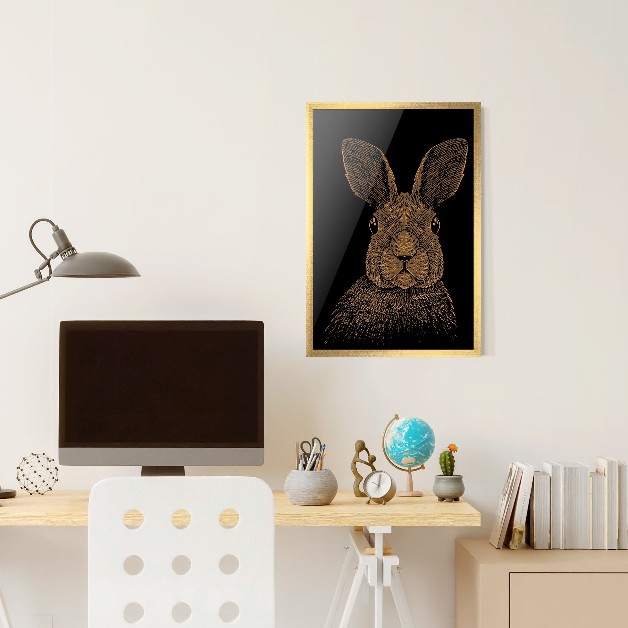 Brown Bunny mockup 6