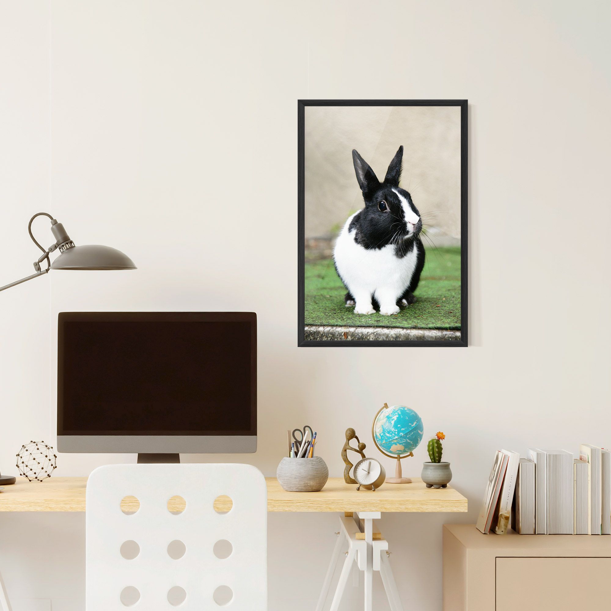Black Ear Rabbit mockup 6