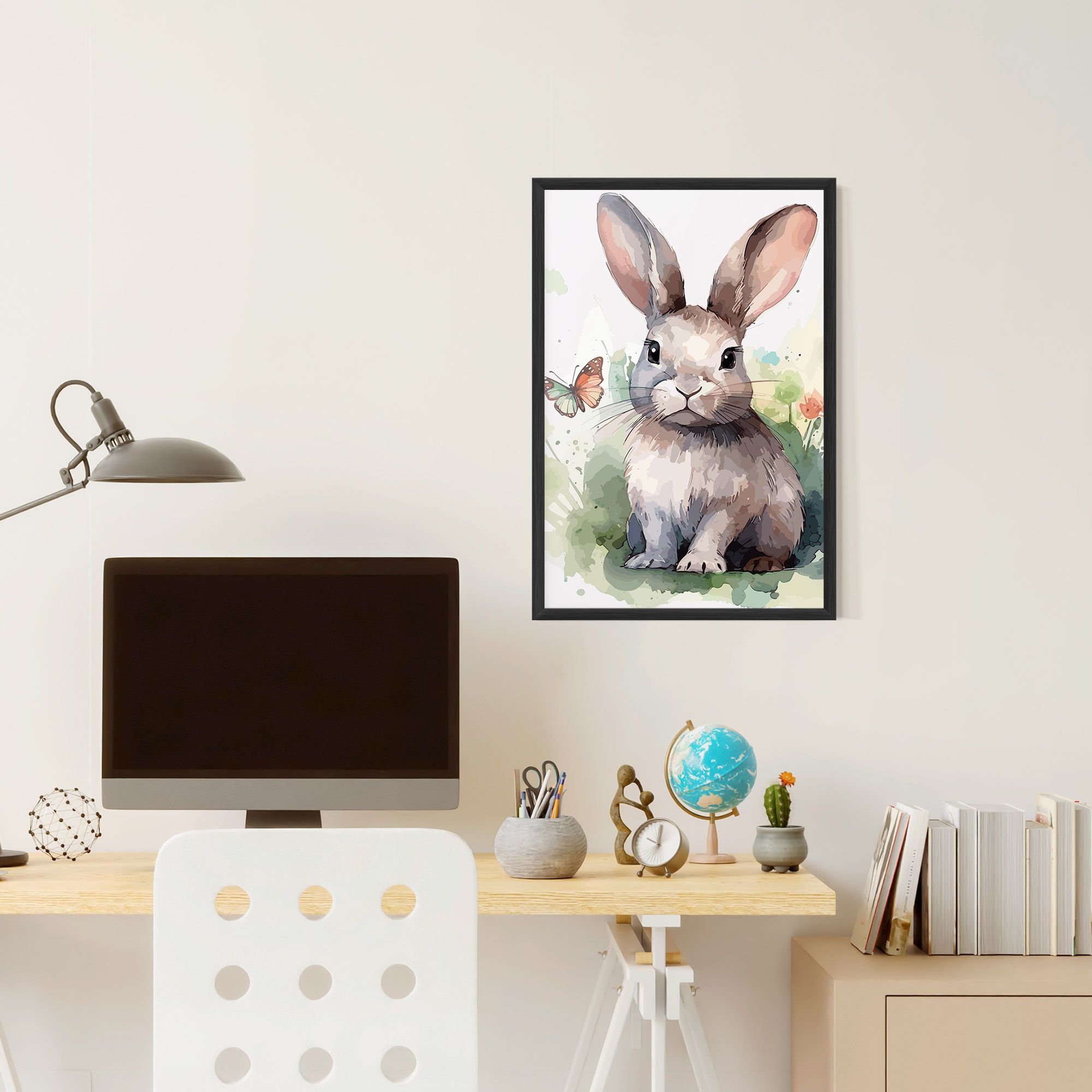 Pretty Bunny Art mockup 6