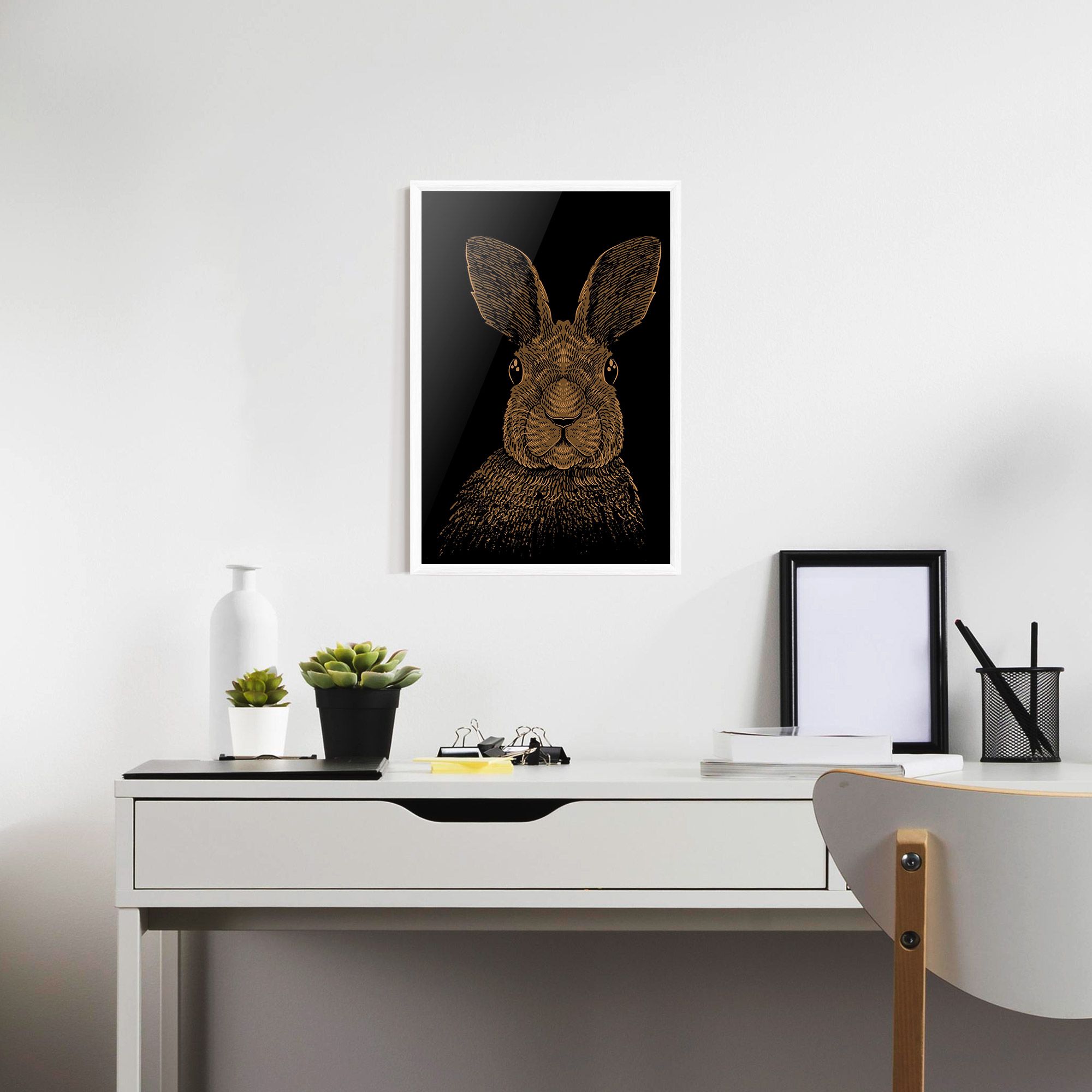 Brown Bunny mockup 7