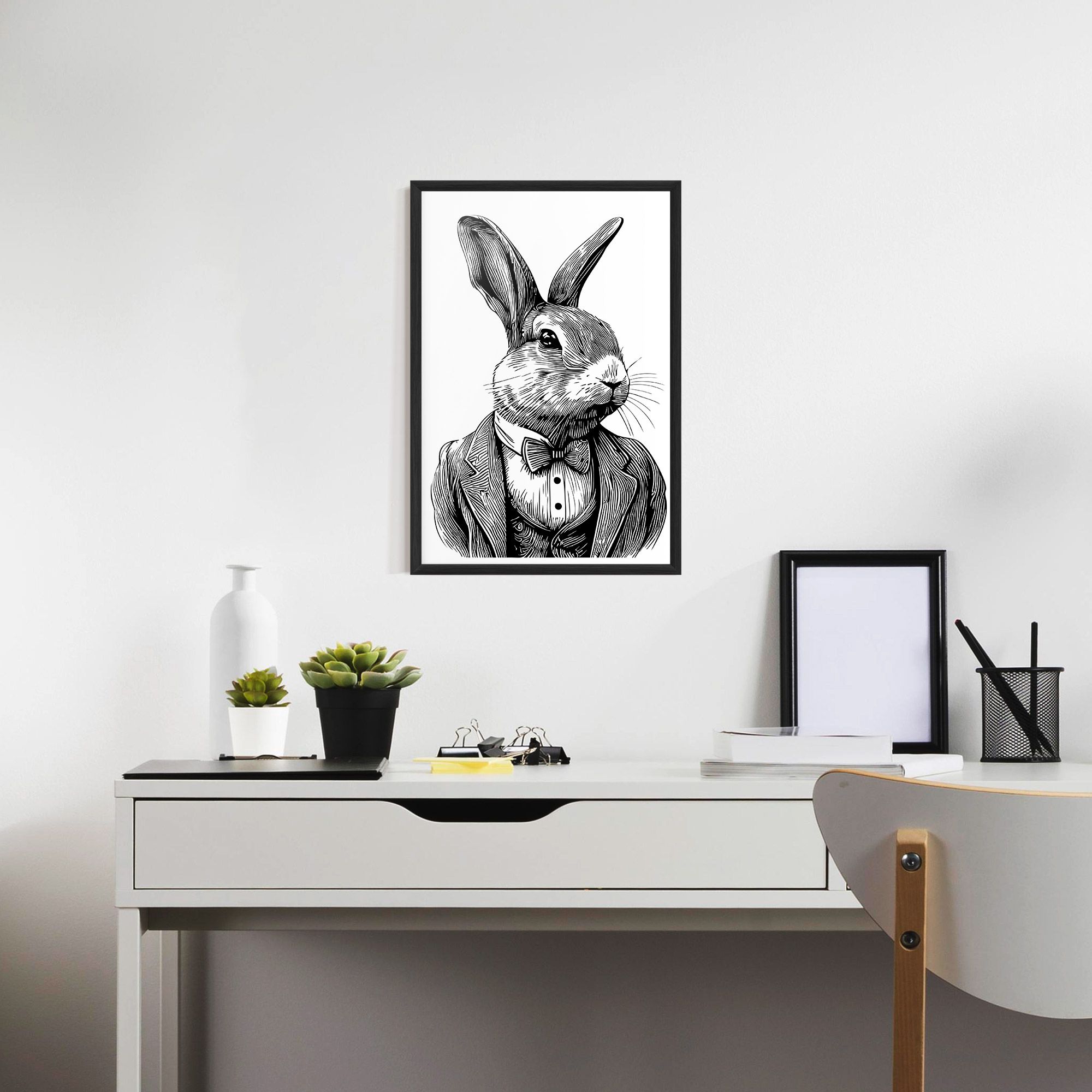 Bunny In Suit mockup 7