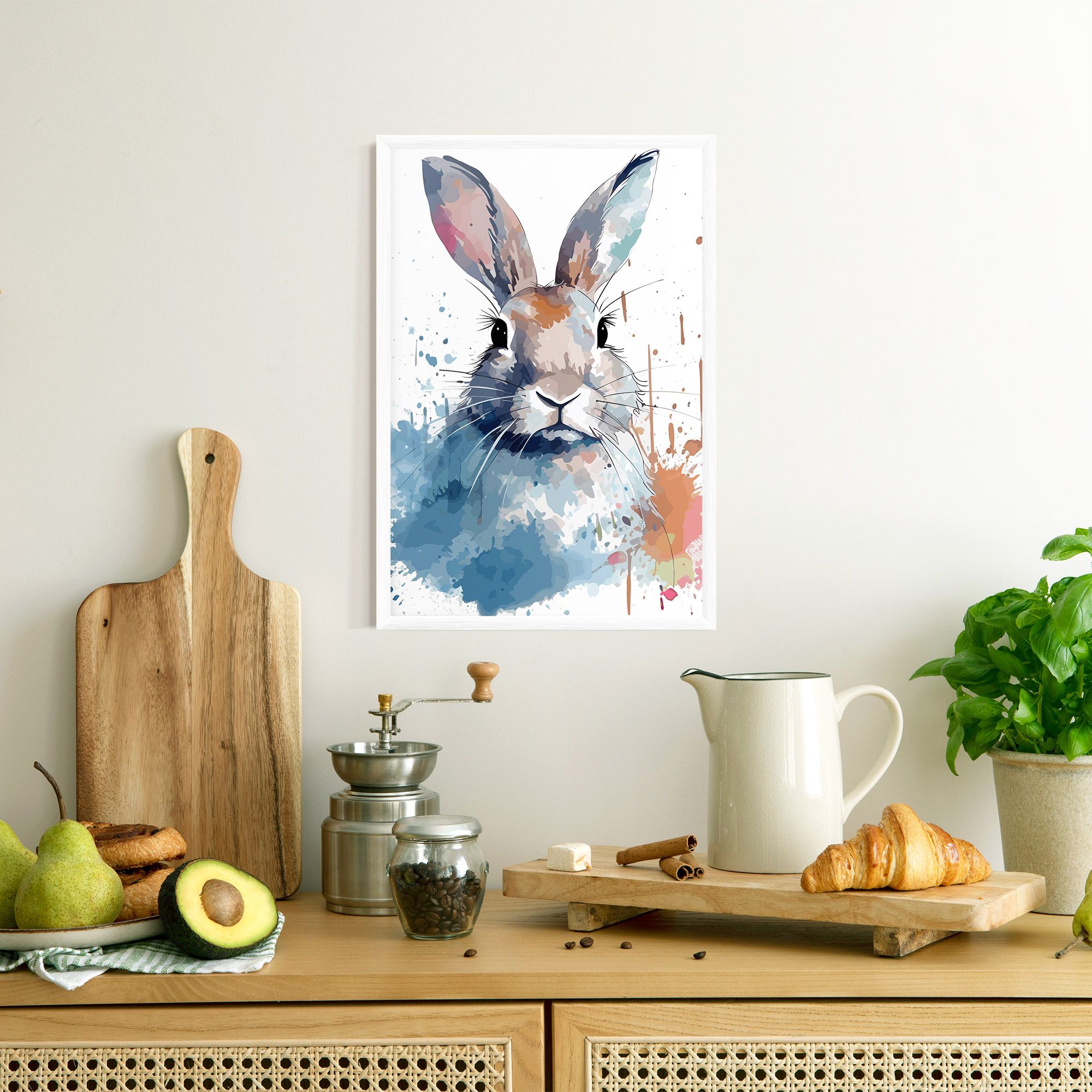 Bunny Art Splash mockup 8