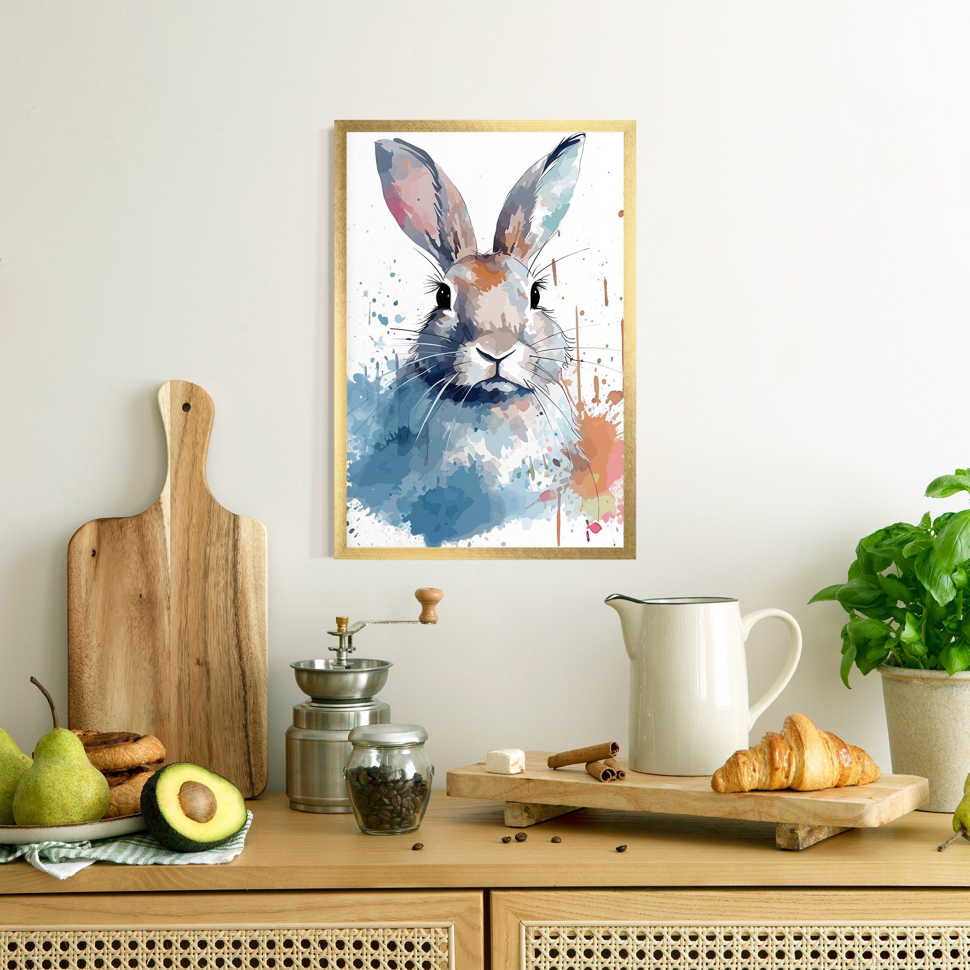 Bunny Art Splash mockup 8