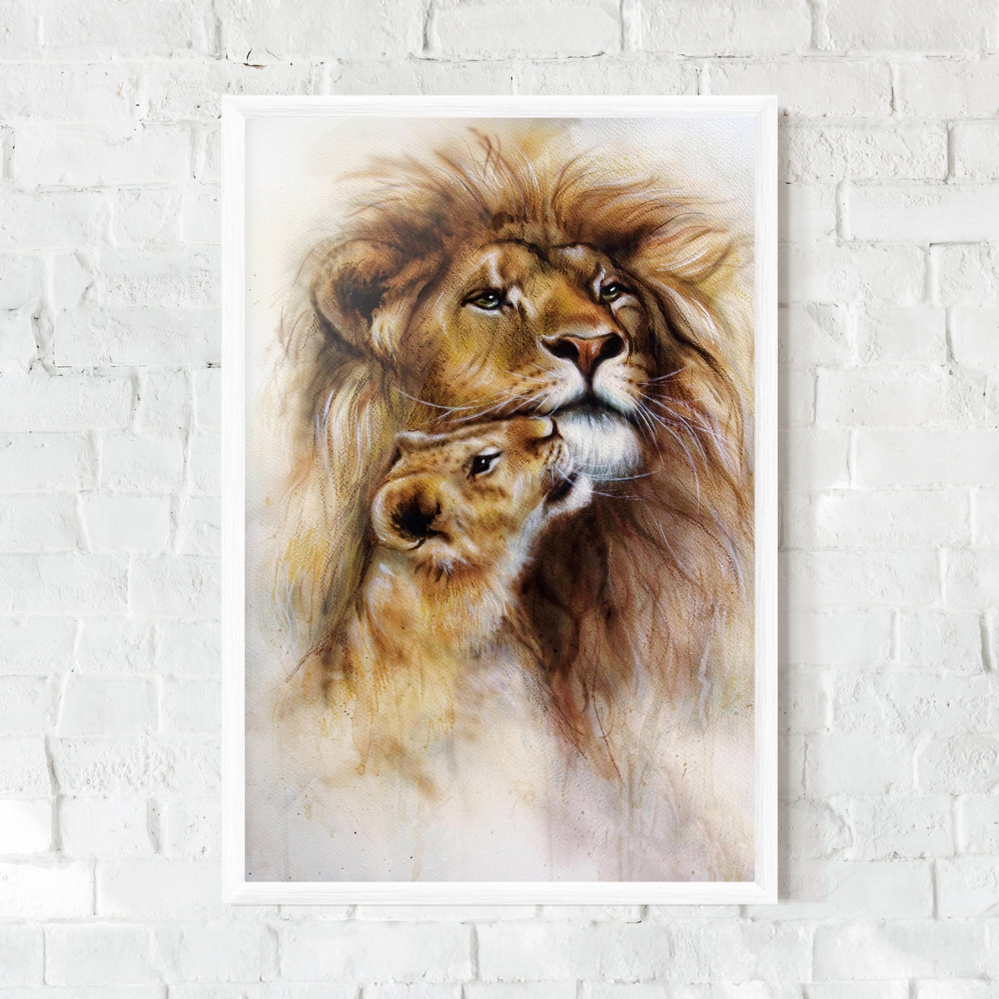 Lion Love mockup 0