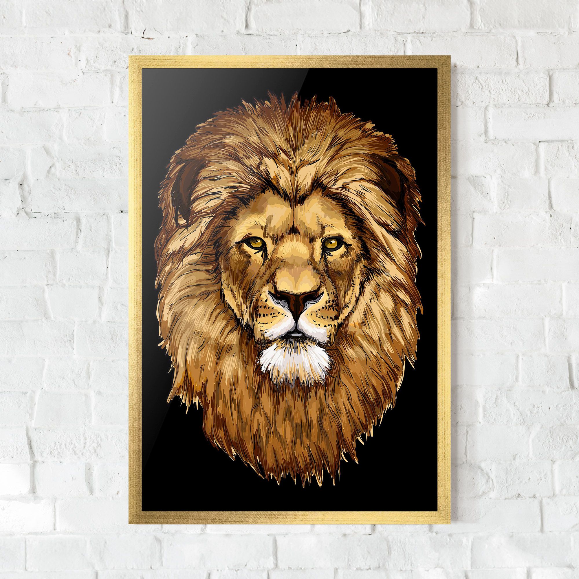Lion Head mockup 0