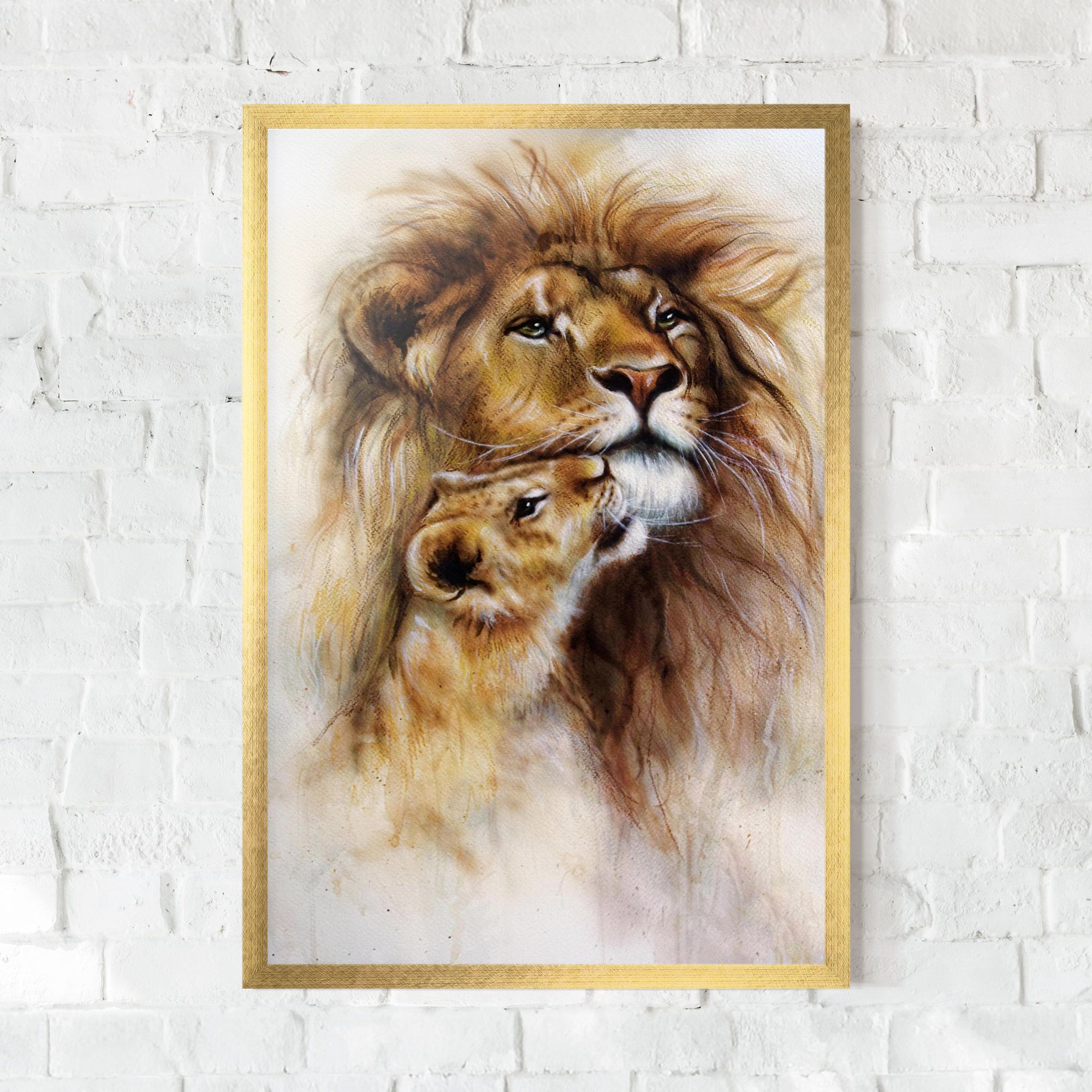 Lion Love mockup 0