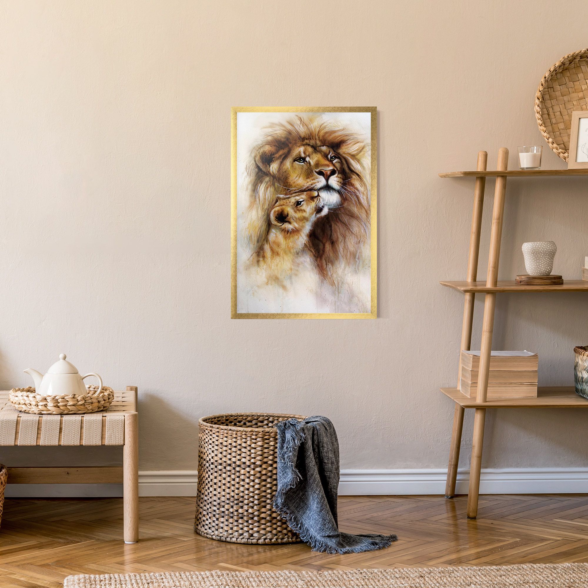 Lion Love mockup 9