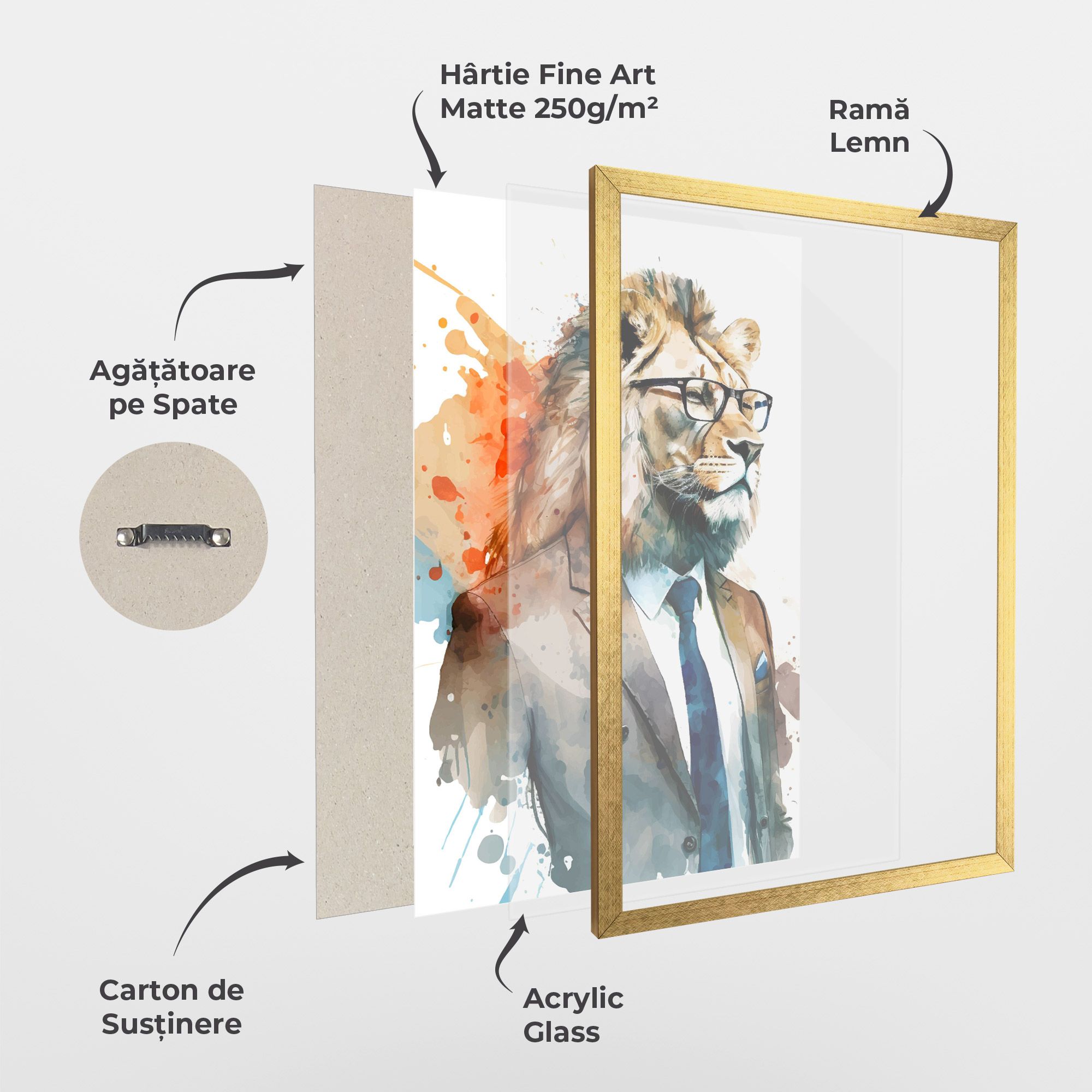 Brown Suit Lion mockup 1