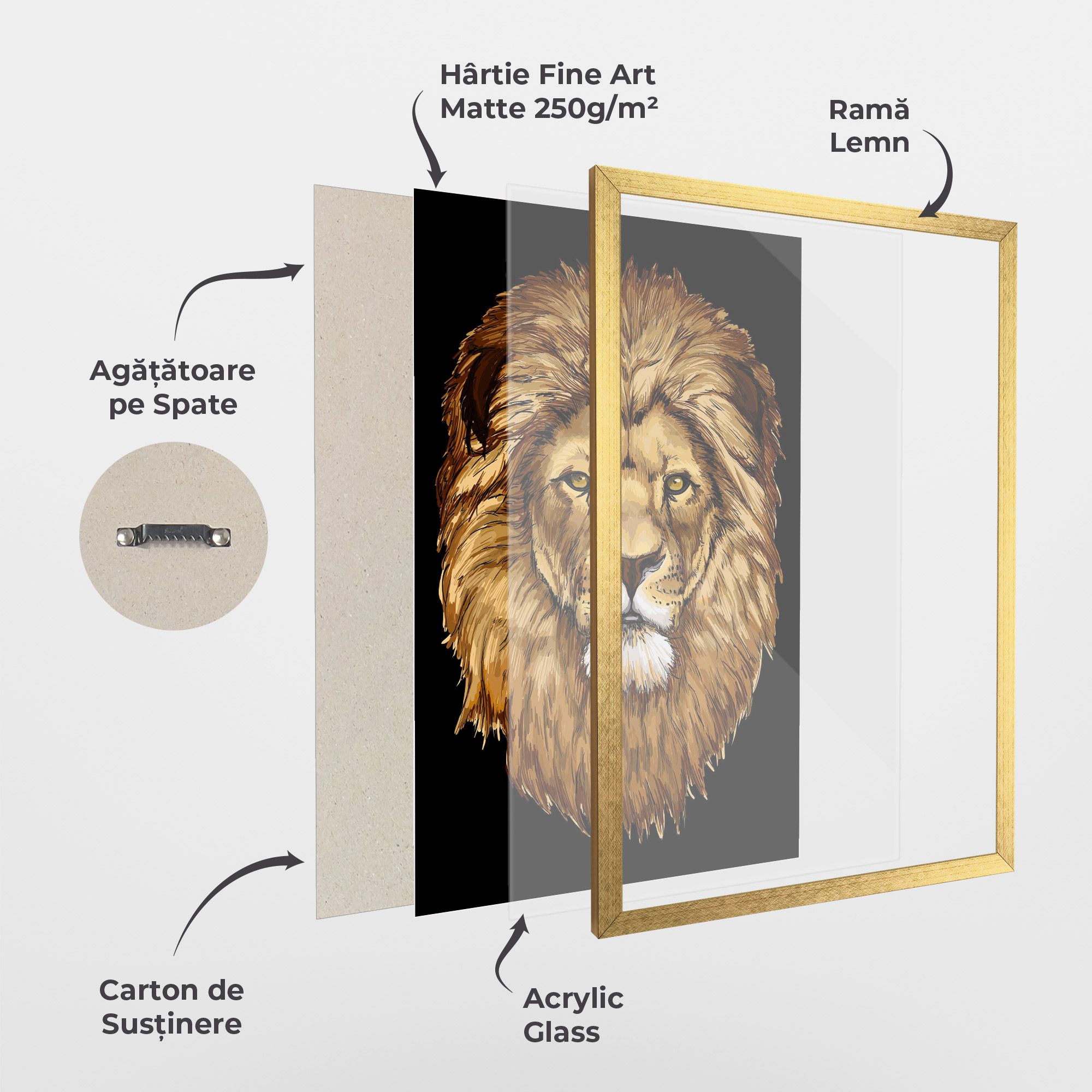 Lion Head mockup 1