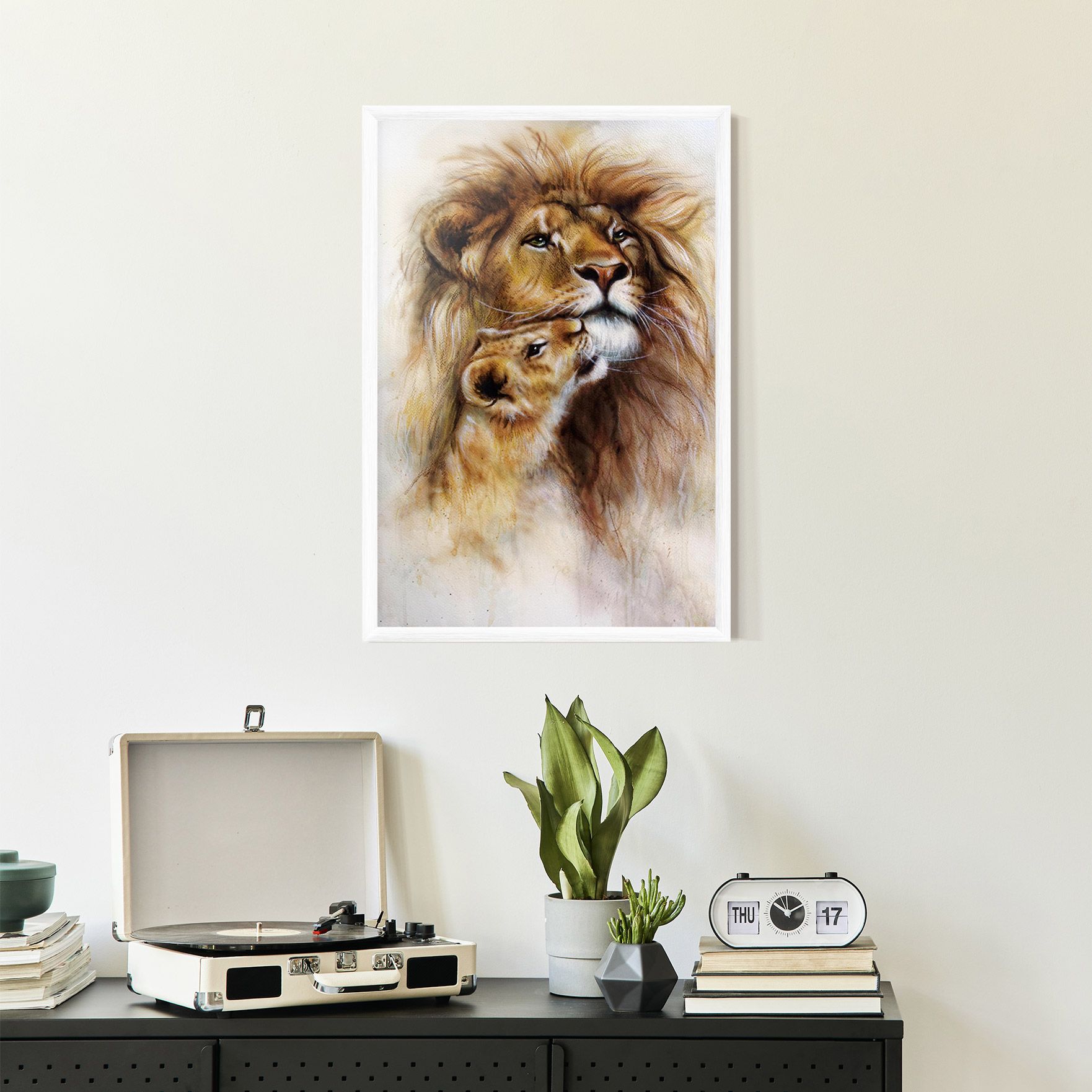 Lion Love mockup 2