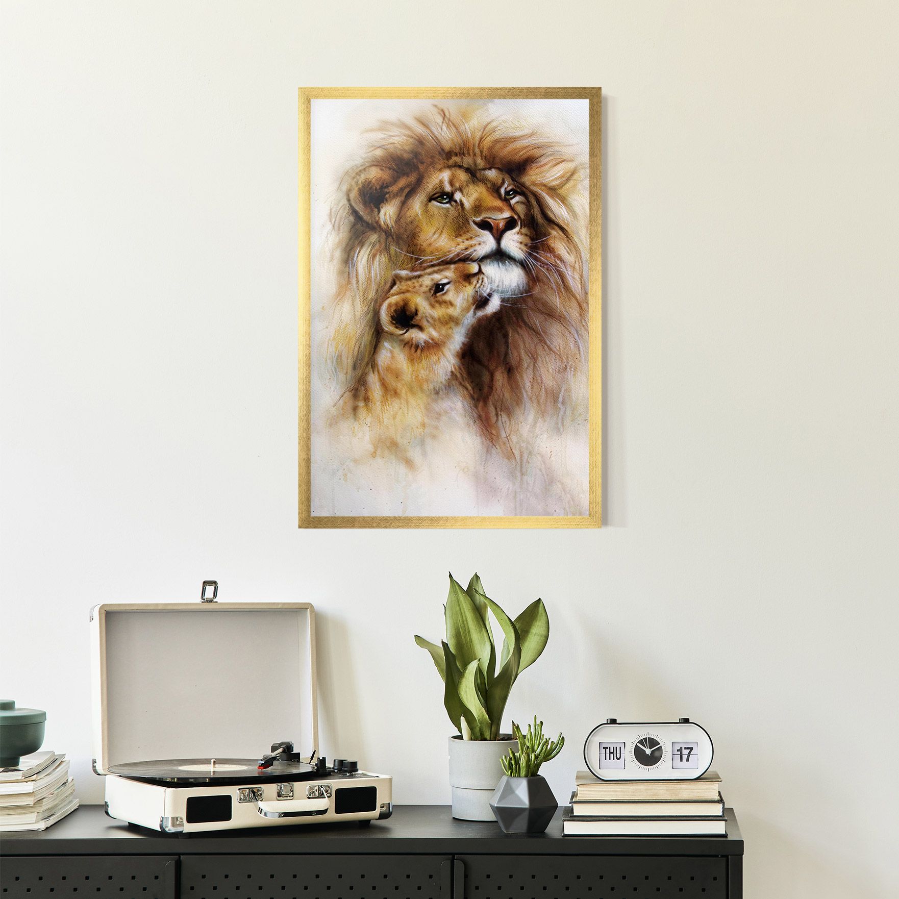 Lion Love mockup 2