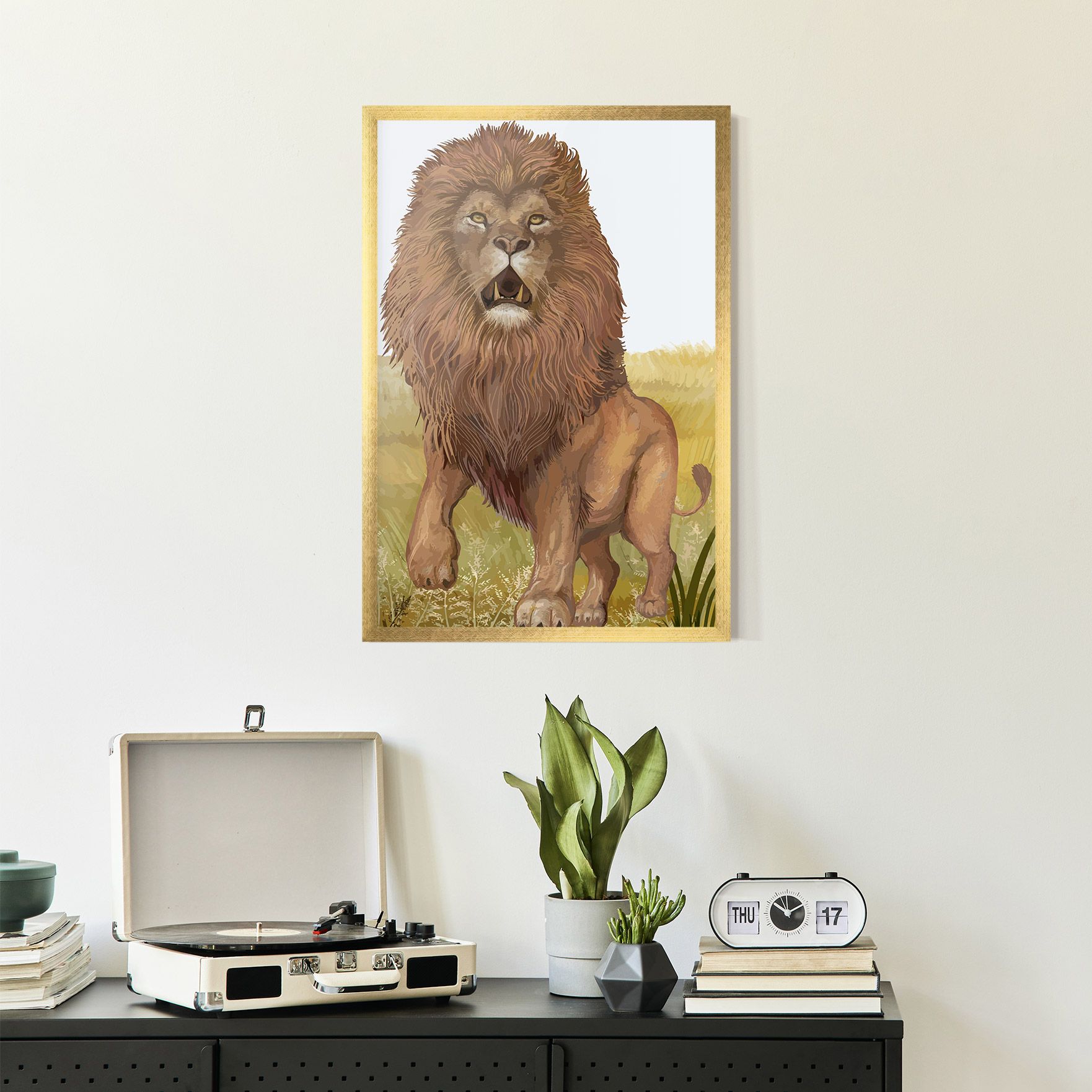 Wild Lion mockup 2