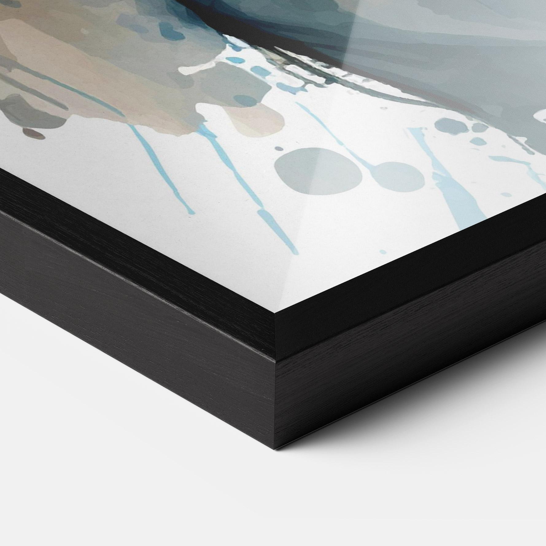 Poster Înrămat Brown Suit Lion mockup 3